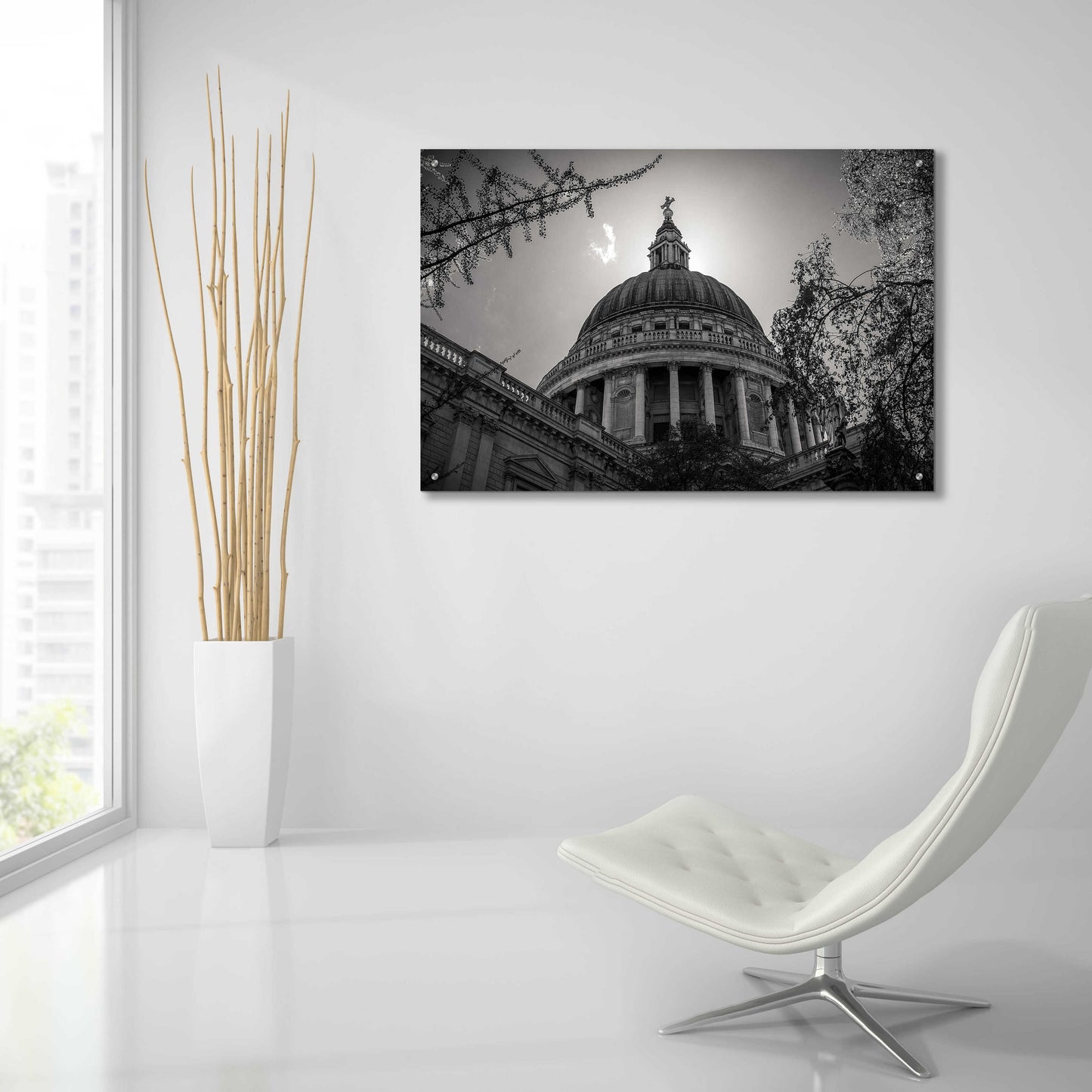 Epic Art 'Under The Dome' by Giuseppe Torre, Acrylic Glass Wall Art,36x24