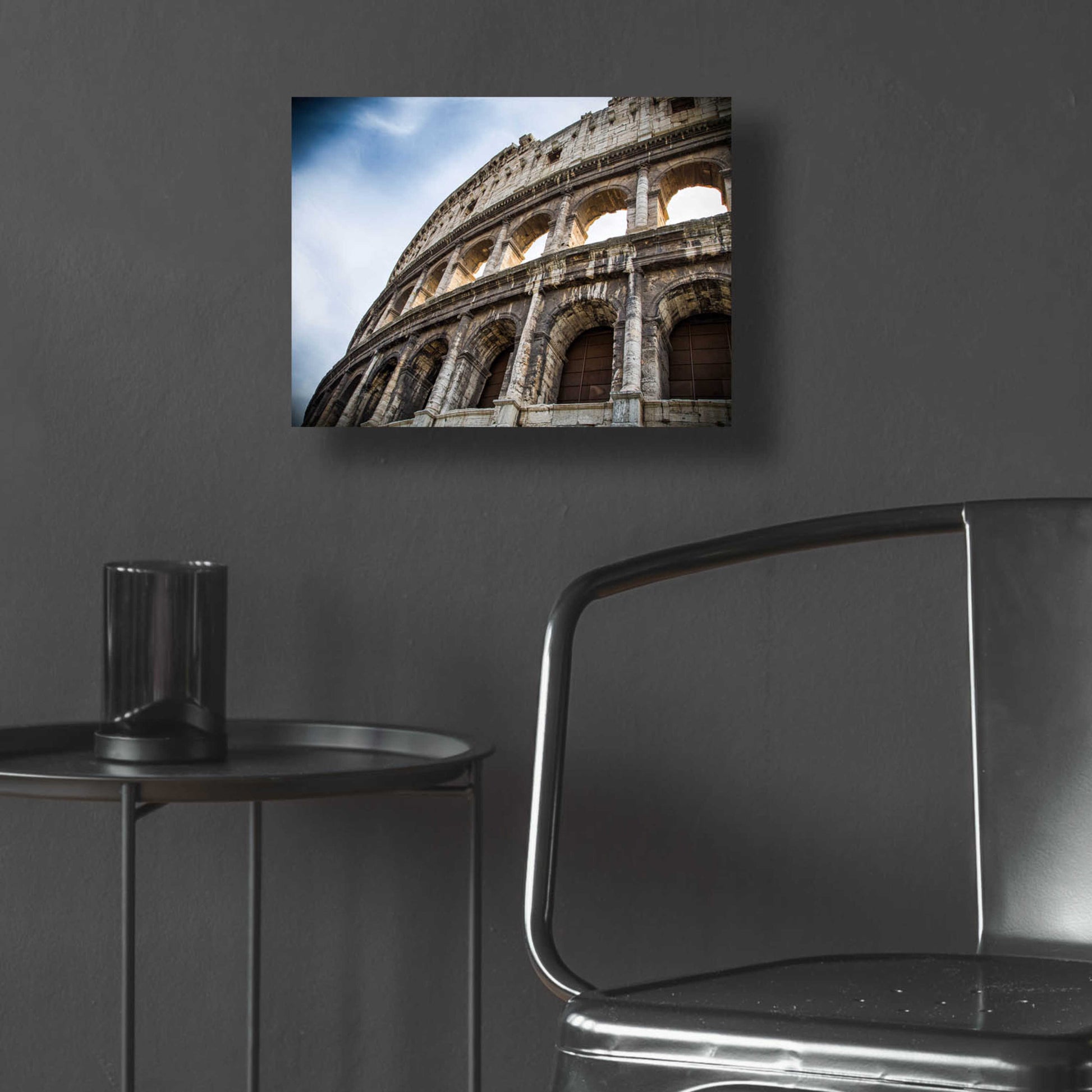 Epic Art 'Colosseo' by Giuseppe Torre, Acrylic Glass Wall Art,16x12