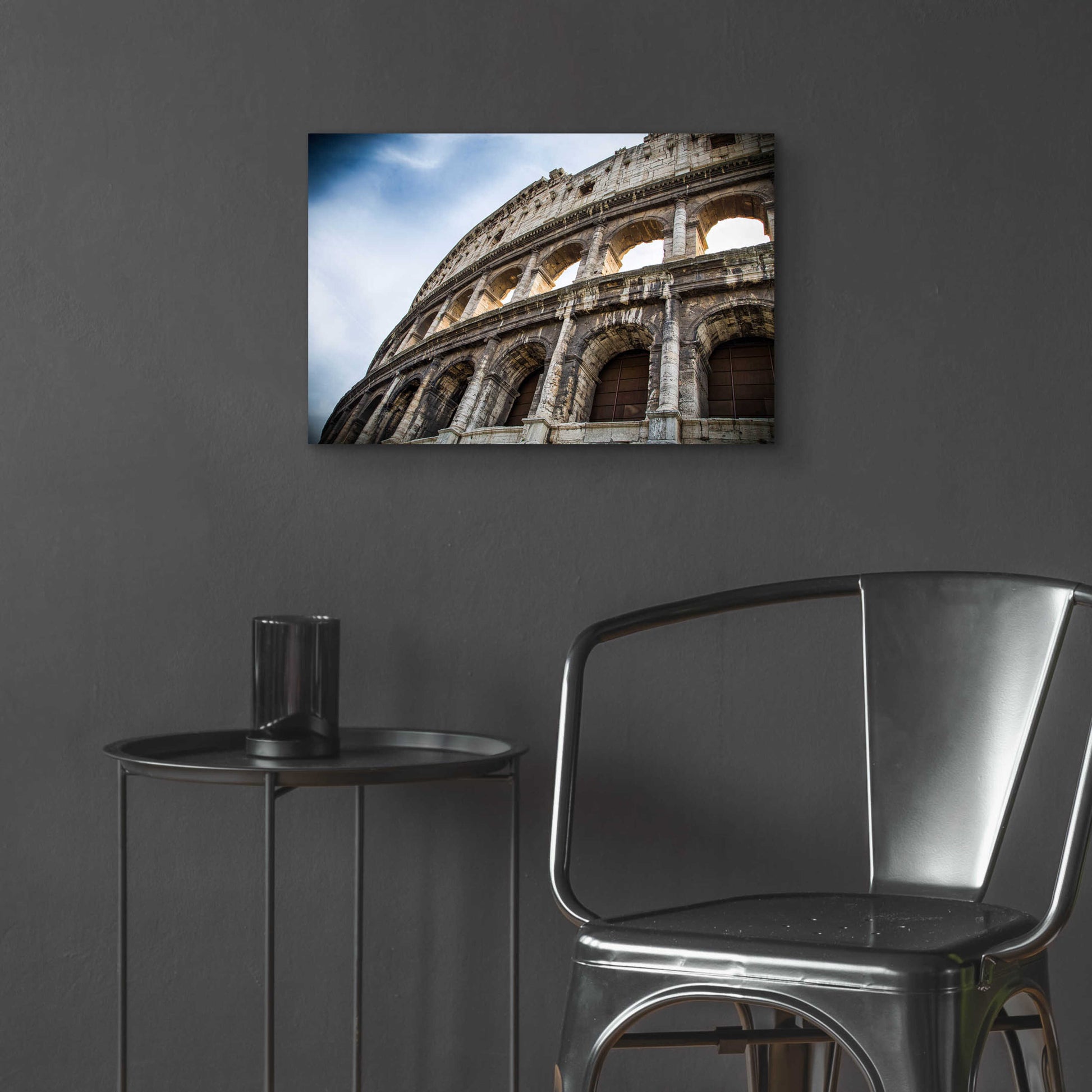 Epic Art 'Colosseo' by Giuseppe Torre, Acrylic Glass Wall Art,24x16