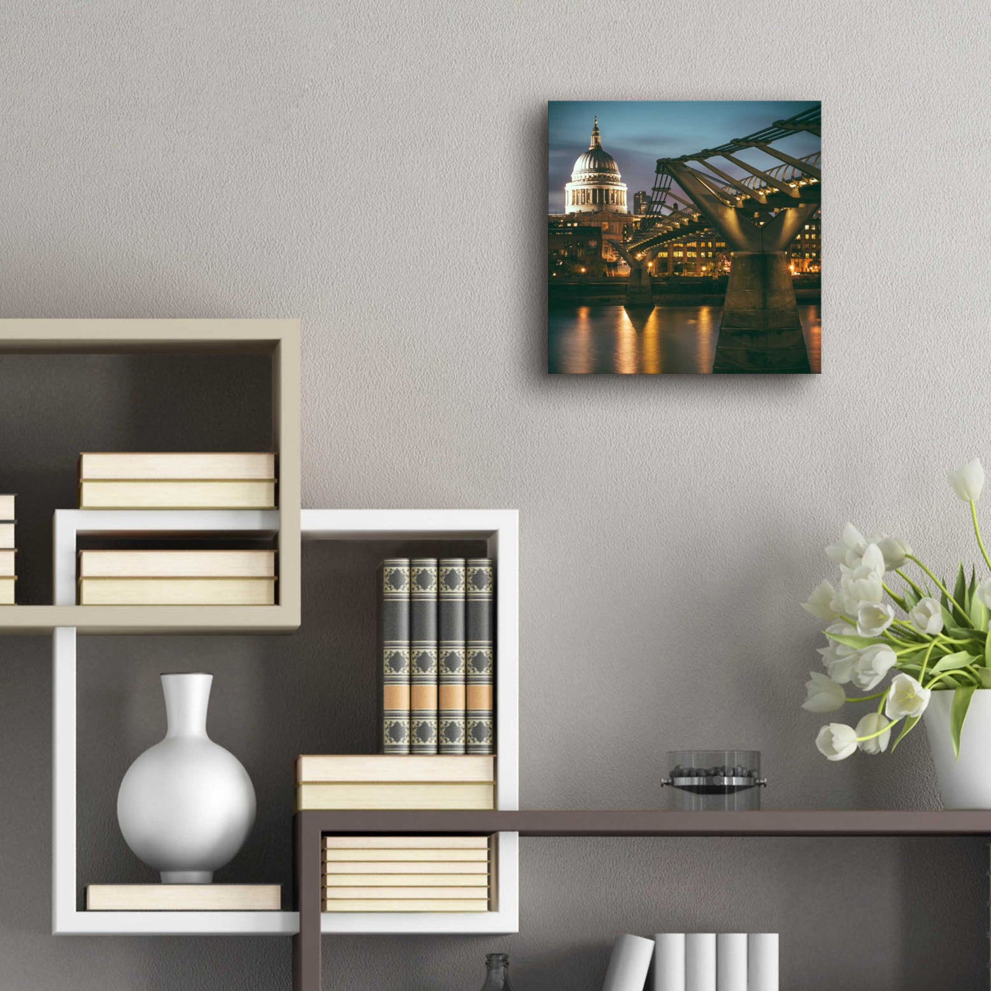 Epic Art 'The Dome' by Giuseppe Torre, Acrylic Glass Wall Art,12x12