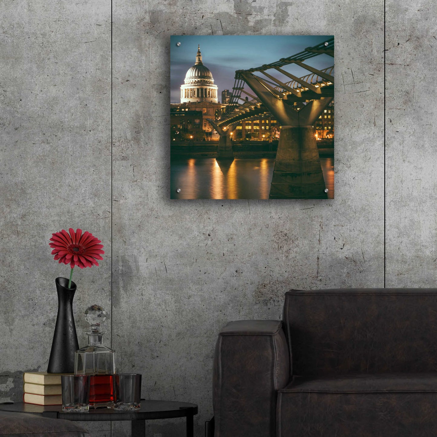 Epic Art 'The Dome' by Giuseppe Torre, Acrylic Glass Wall Art,24x24