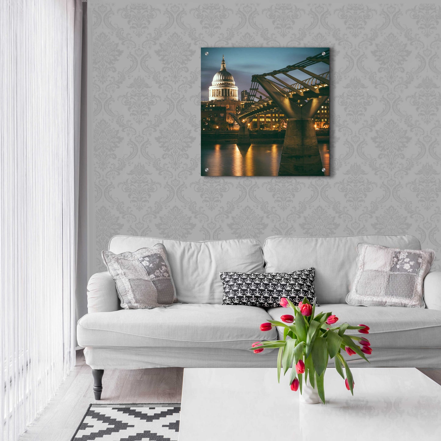 Epic Art 'The Dome' by Giuseppe Torre, Acrylic Glass Wall Art,24x24