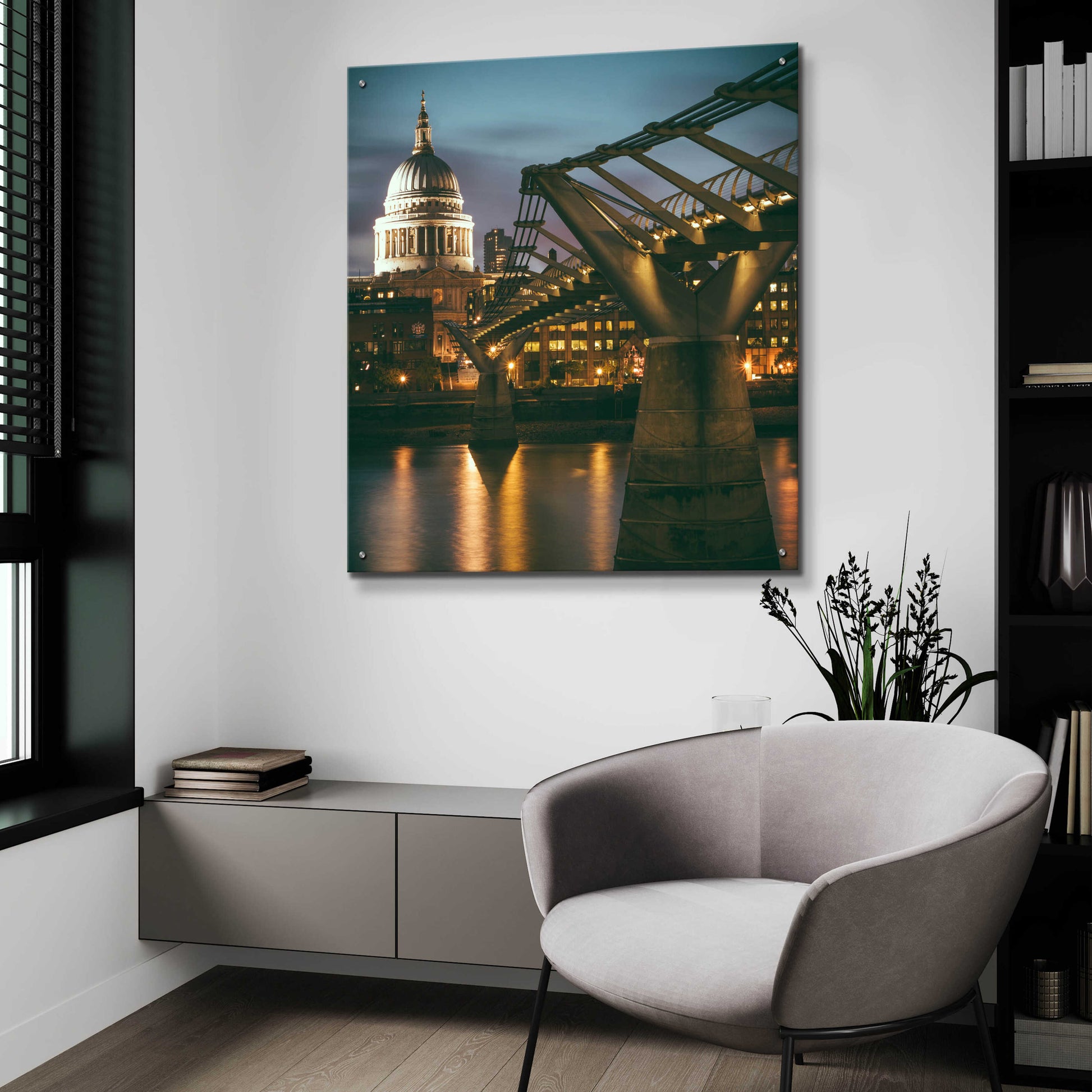 Epic Art 'The Dome' by Giuseppe Torre, Acrylic Glass Wall Art,36x36