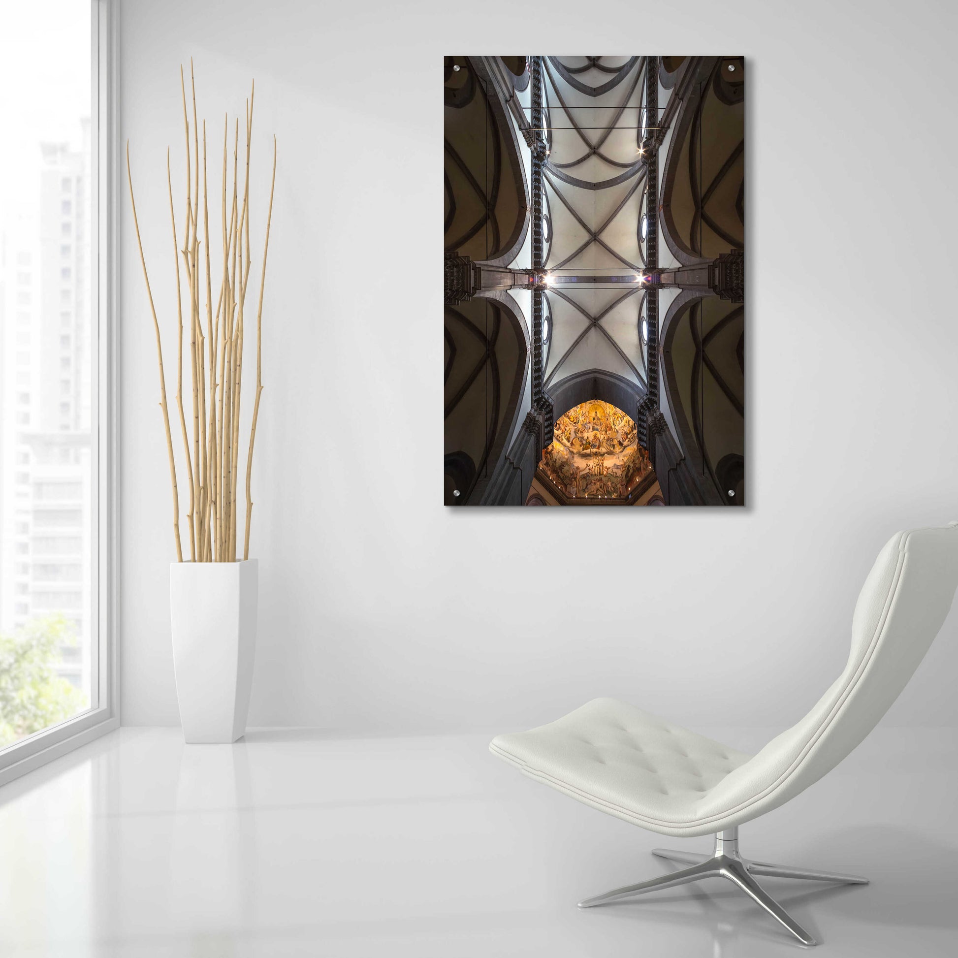 Epic Art 'The Spider Web' by Giuseppe Torre, Acrylic Glass Wall Art,24x36