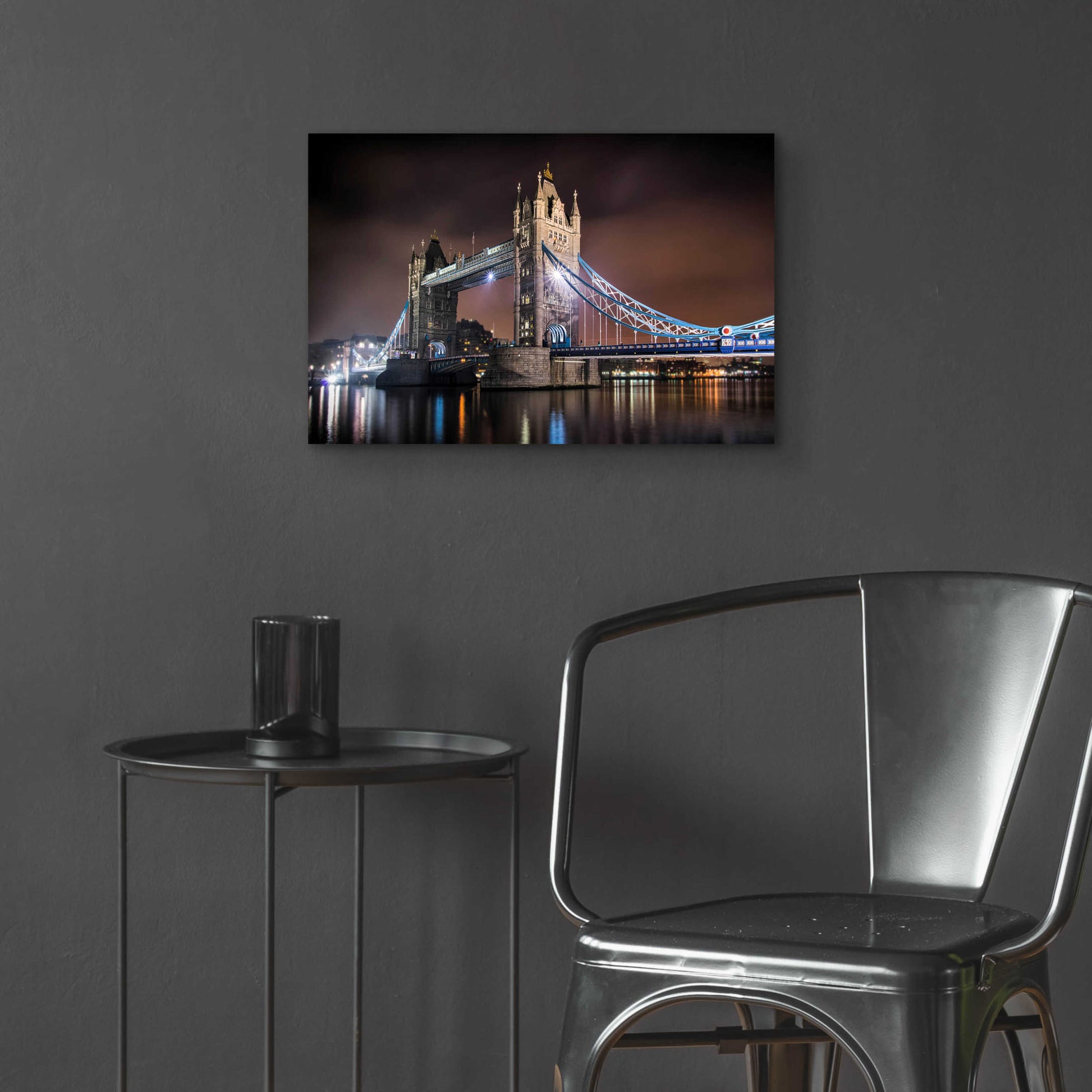 Epic Art 'Two Towers' by Giuseppe Torre, Acrylic Glass Wall Art,24x16