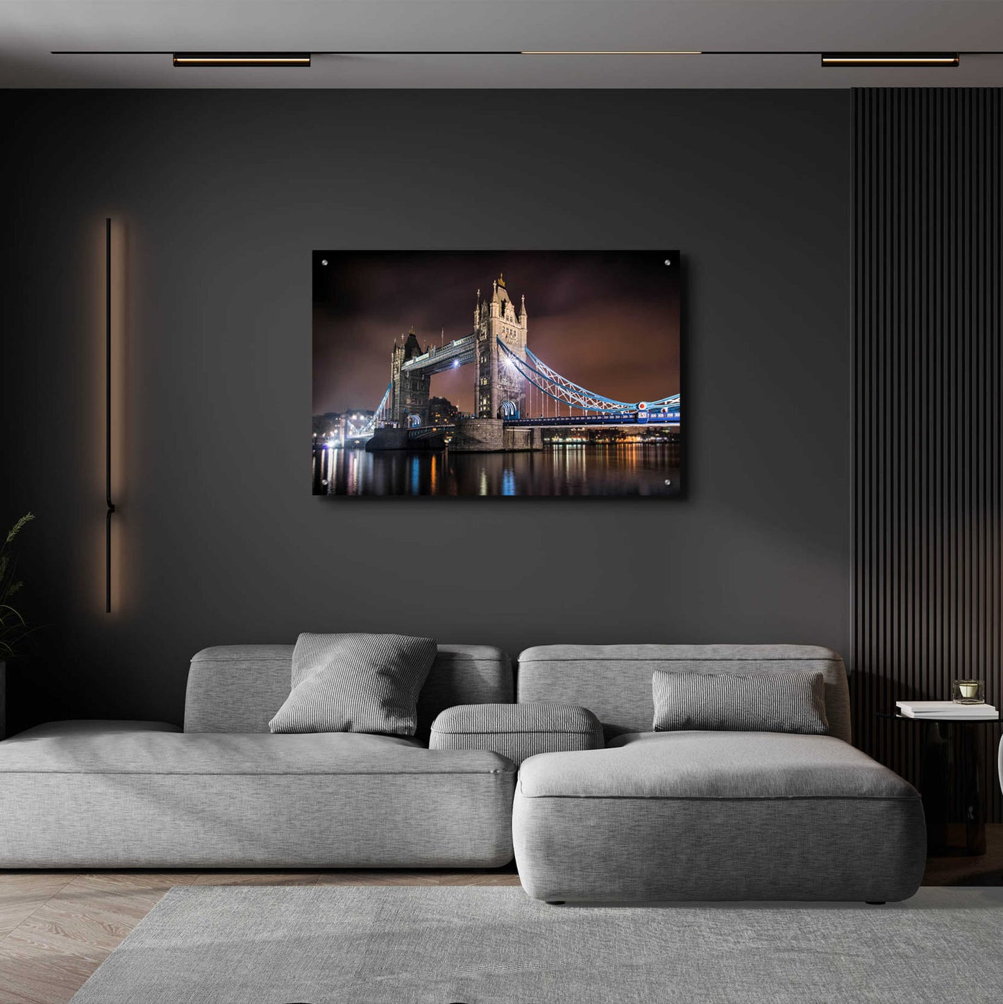 Epic Art 'Two Towers' by Giuseppe Torre, Acrylic Glass Wall Art,36x24