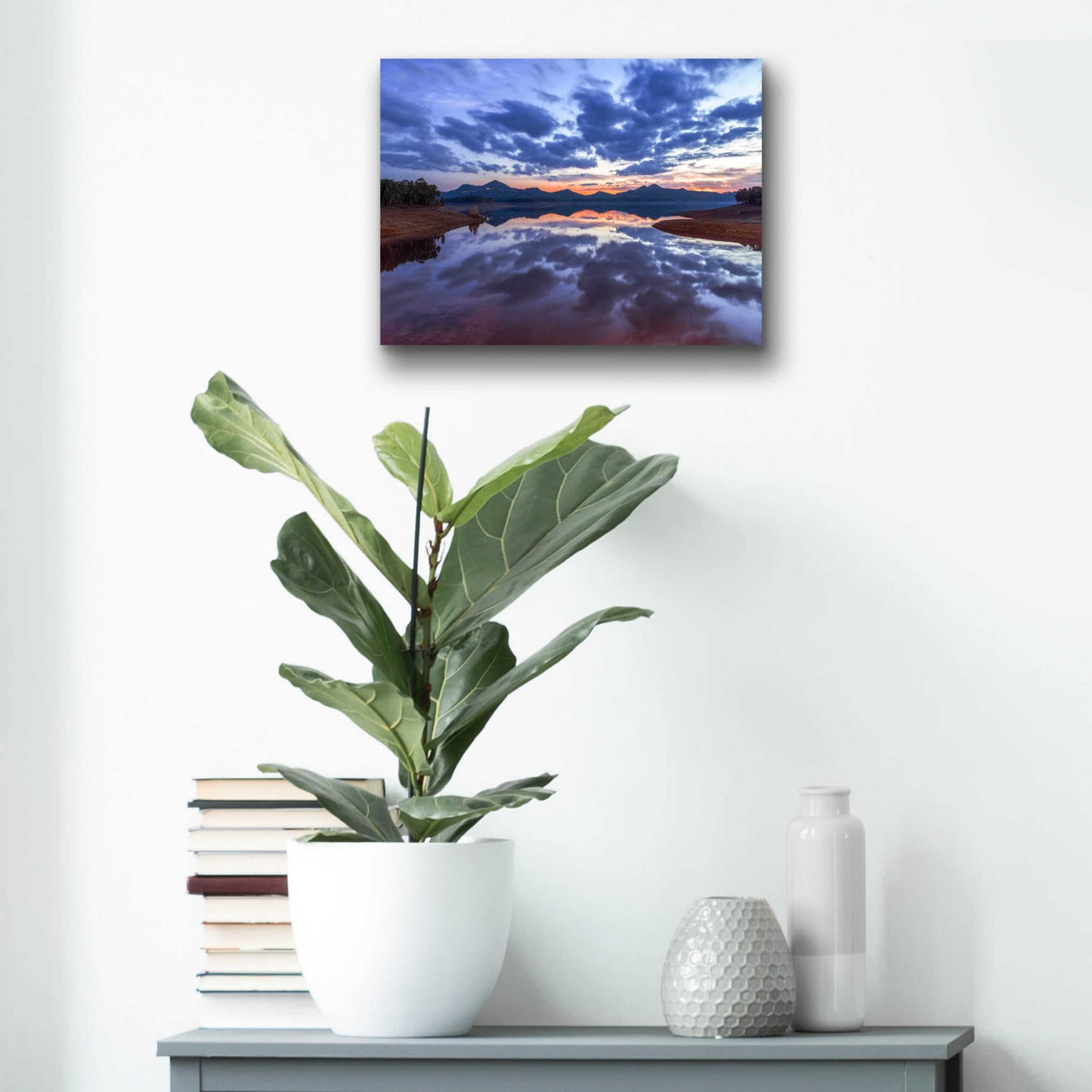 Epic Art 'Goodbye Blue Sky' by Giuseppe Torre, Acrylic Glass Wall Art,16x12