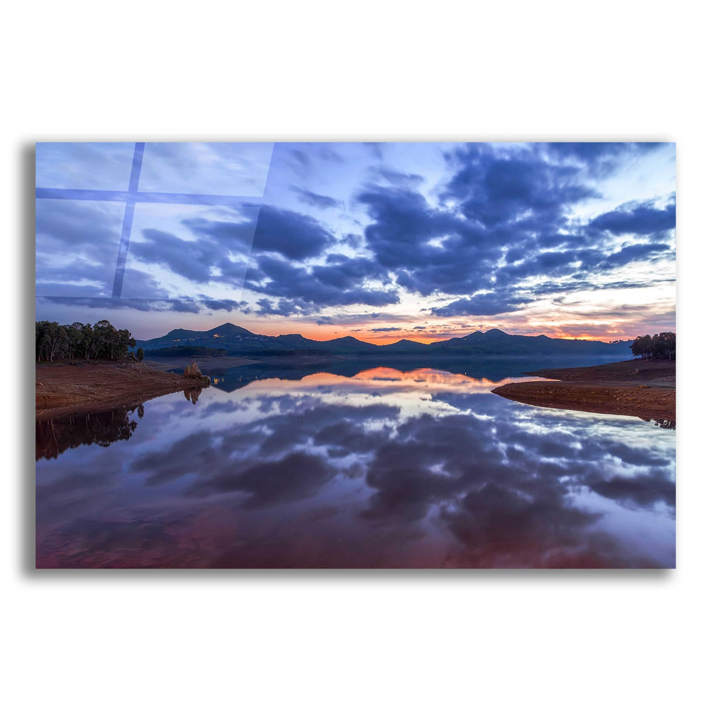 Epic Art 'Goodbye Blue Sky' by Giuseppe Torre, Acrylic Glass Wall Art,16x12