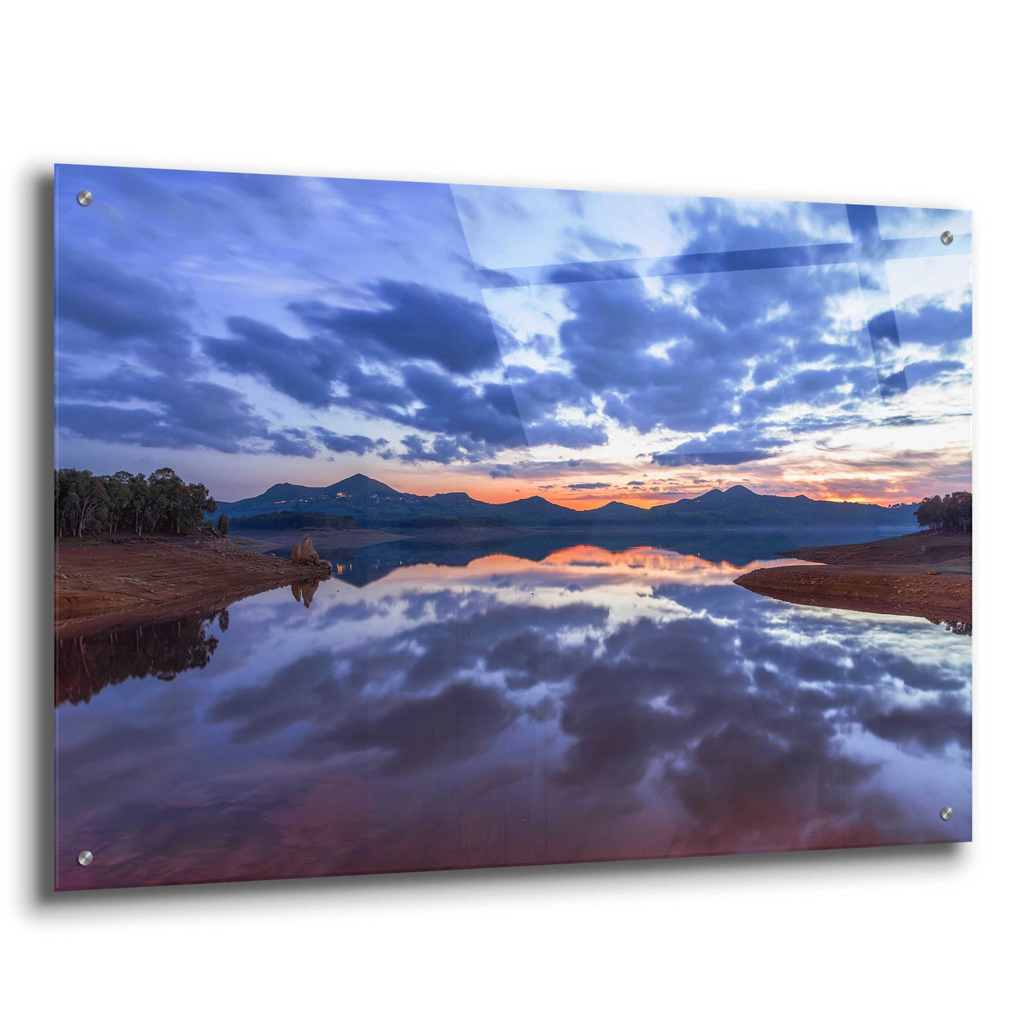 Epic Art 'Goodbye Blue Sky' by Giuseppe Torre, Acrylic Glass Wall Art,36x24