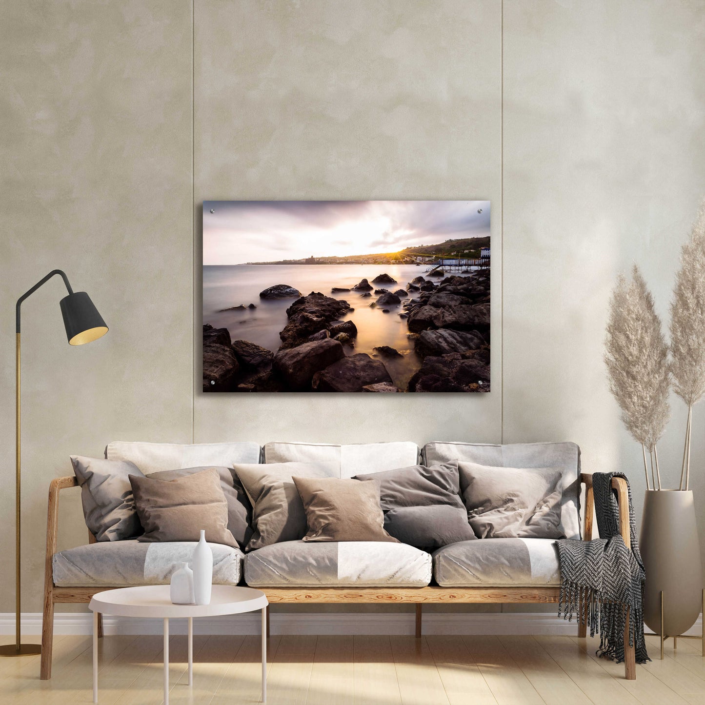 Epic Art 'The Golden Light' by Giuseppe Torre, Acrylic Glass Wall Art,36x24