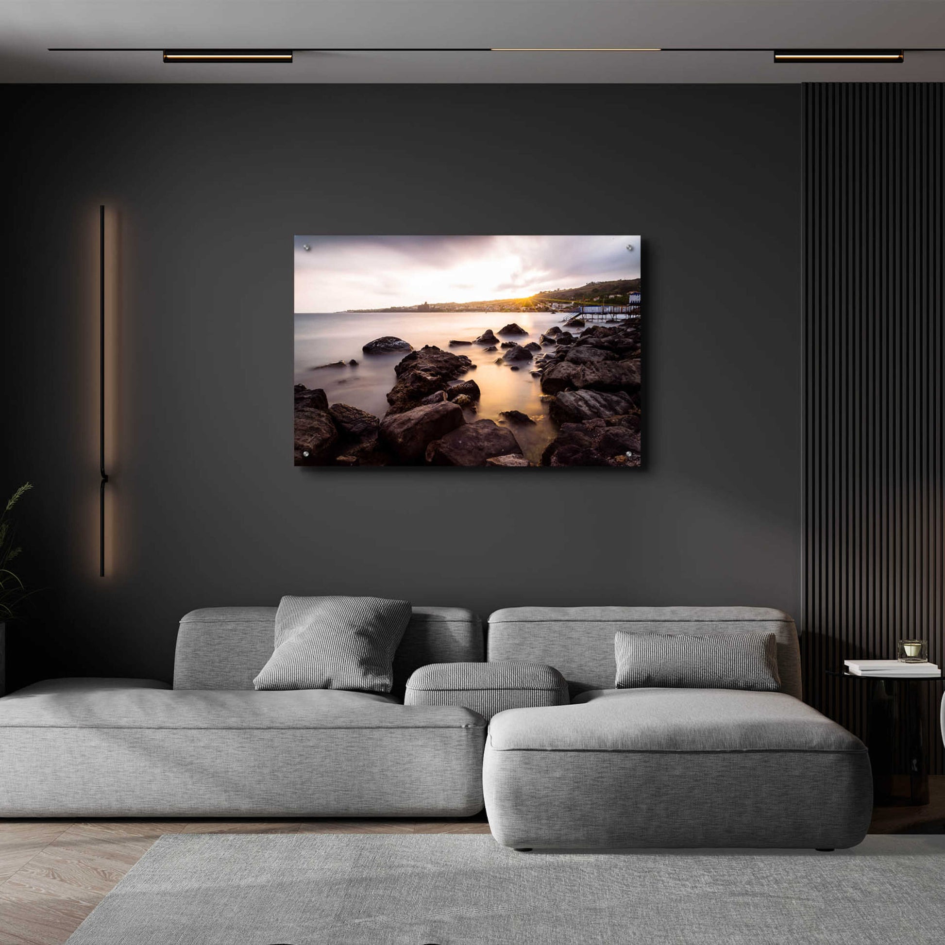 Epic Art 'The Golden Light' by Giuseppe Torre, Acrylic Glass Wall Art,36x24