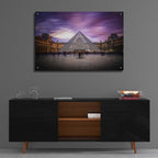 Epic Art 'Louvre I' by Giuseppe Torre, Acrylic Glass Wall Art,36x24