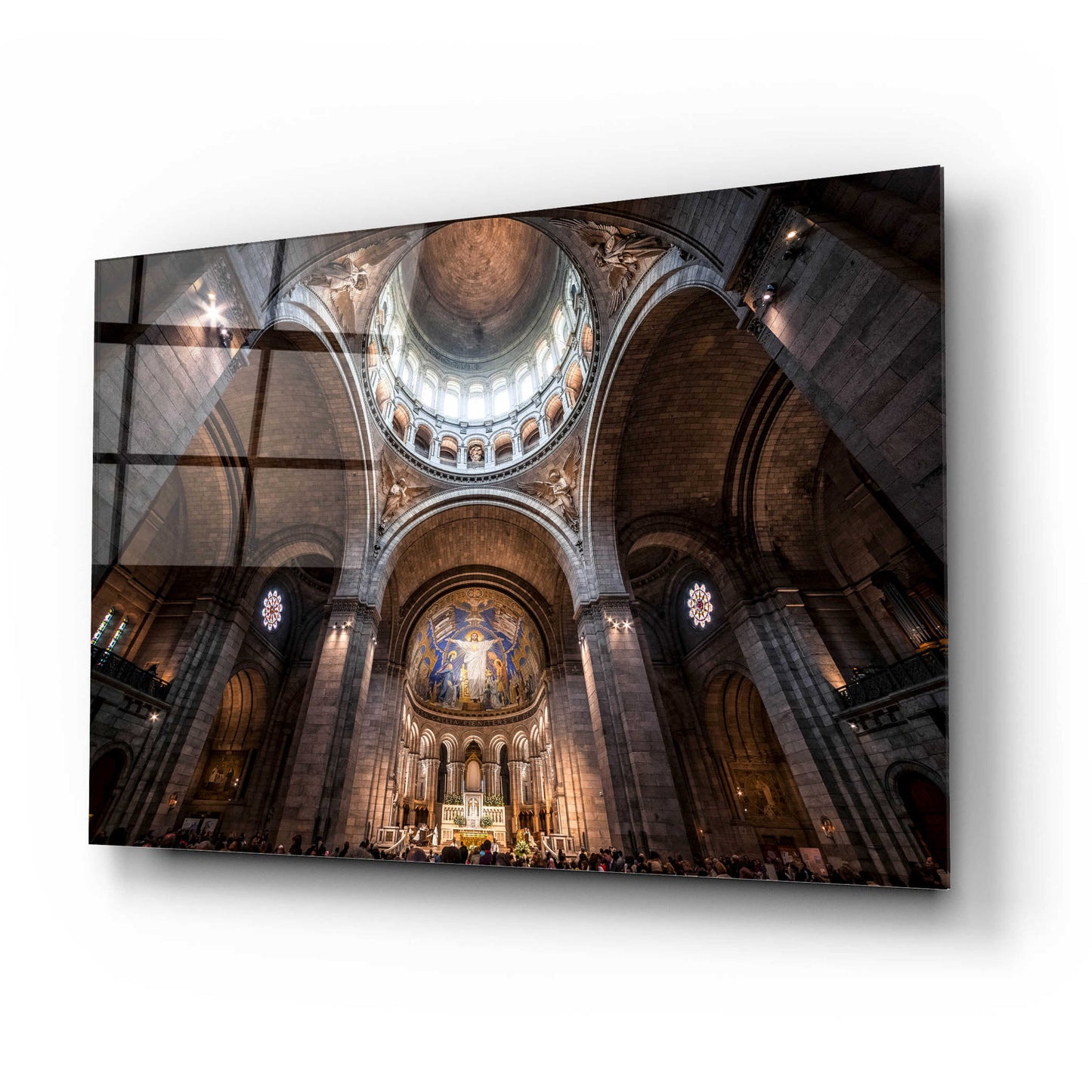 Epic Art 'Sacre Coeur I' by Giuseppe Torre, Acrylic Glass Wall Art,24x16