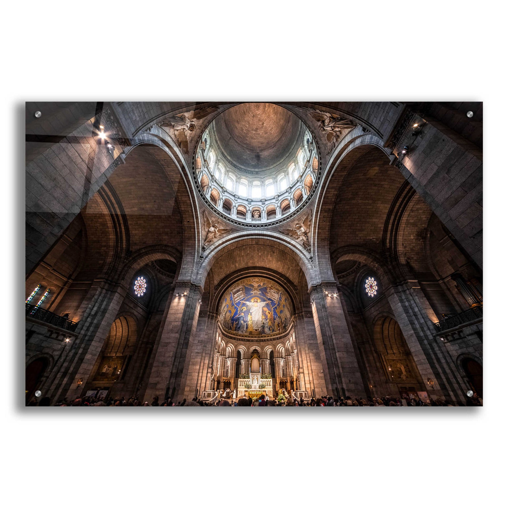 Epic Art 'Sacre Coeur I' by Giuseppe Torre, Acrylic Glass Wall Art,36x24