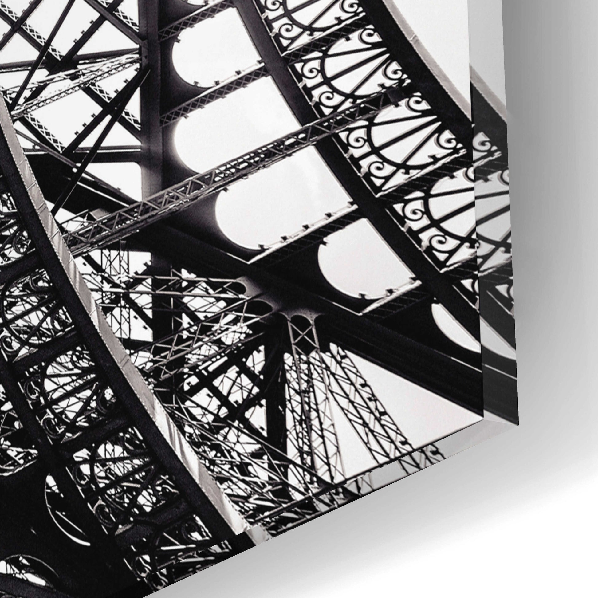 Epic Art 'Eiffel II' by Giuseppe Torre, Acrylic Glass Wall Art,16x12