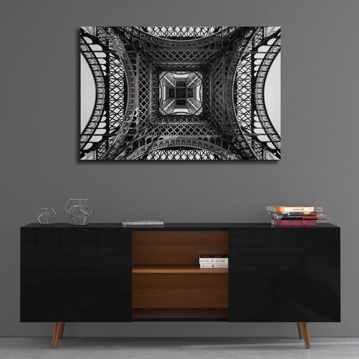 Epic Art 'Eiffel II' by Giuseppe Torre, Acrylic Glass Wall Art,36x24