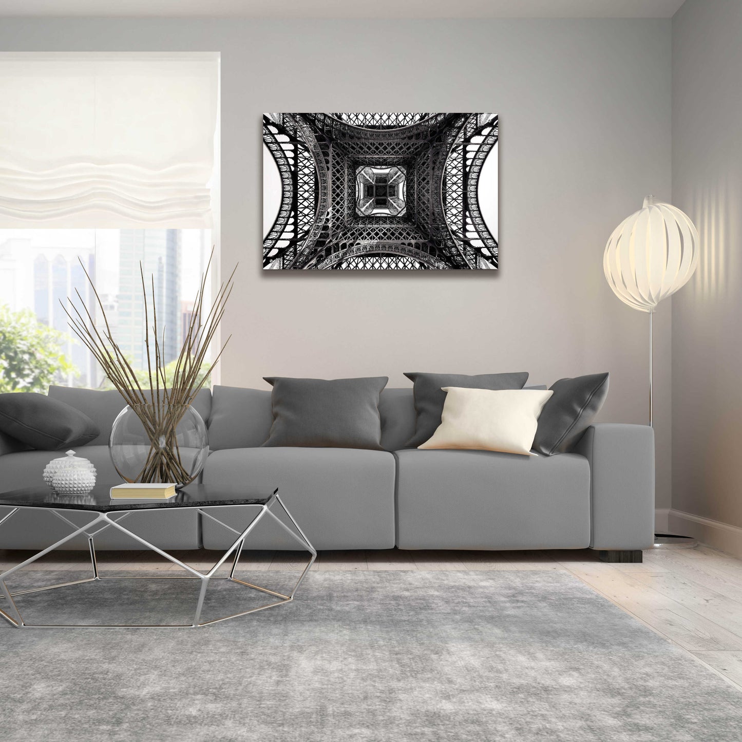 Epic Art 'Eiffel II' by Giuseppe Torre, Acrylic Glass Wall Art,36x24