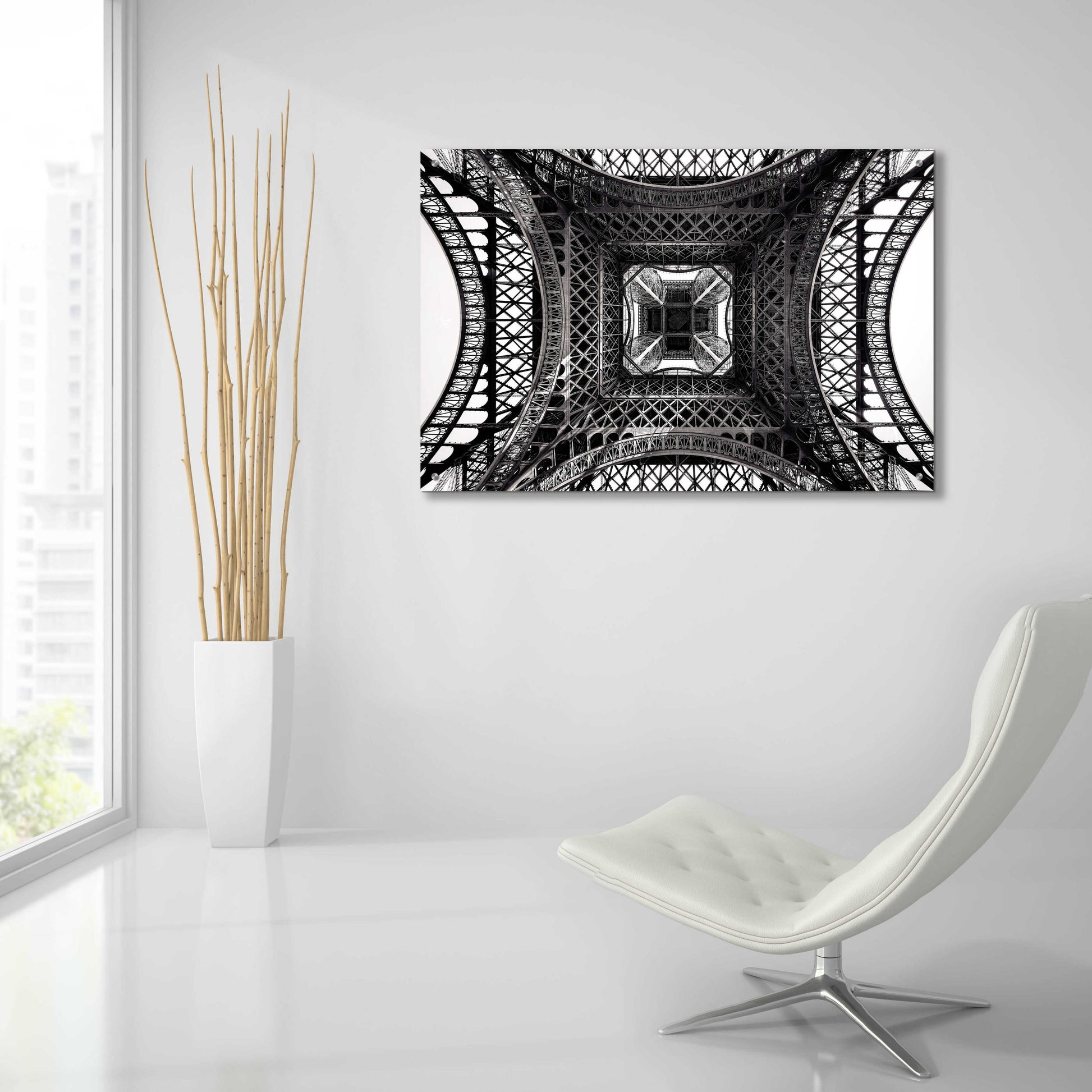 Epic Art 'Eiffel II' by Giuseppe Torre, Acrylic Glass Wall Art,36x24