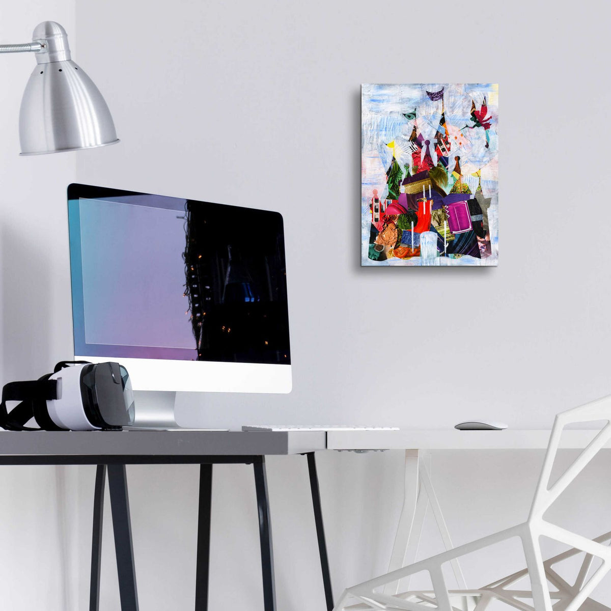 Castle by Artpoptart - 12x16 acrylic wall art in a room