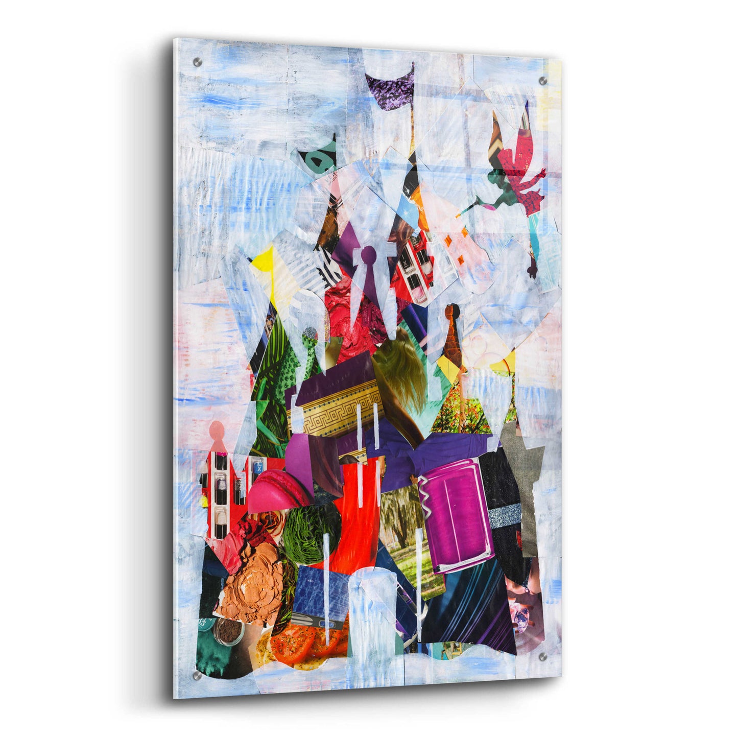 Epic Art 'Castle' by Artpoptart, Acrylic Glass Wall Art,24x36