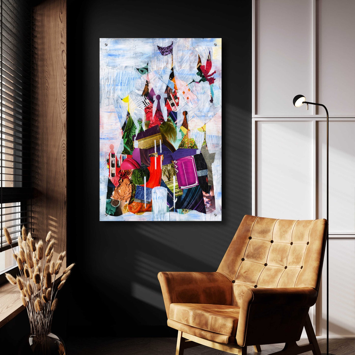 Epic Art 'Castle' by Artpoptart, Acrylic Glass Wall Art,24x36