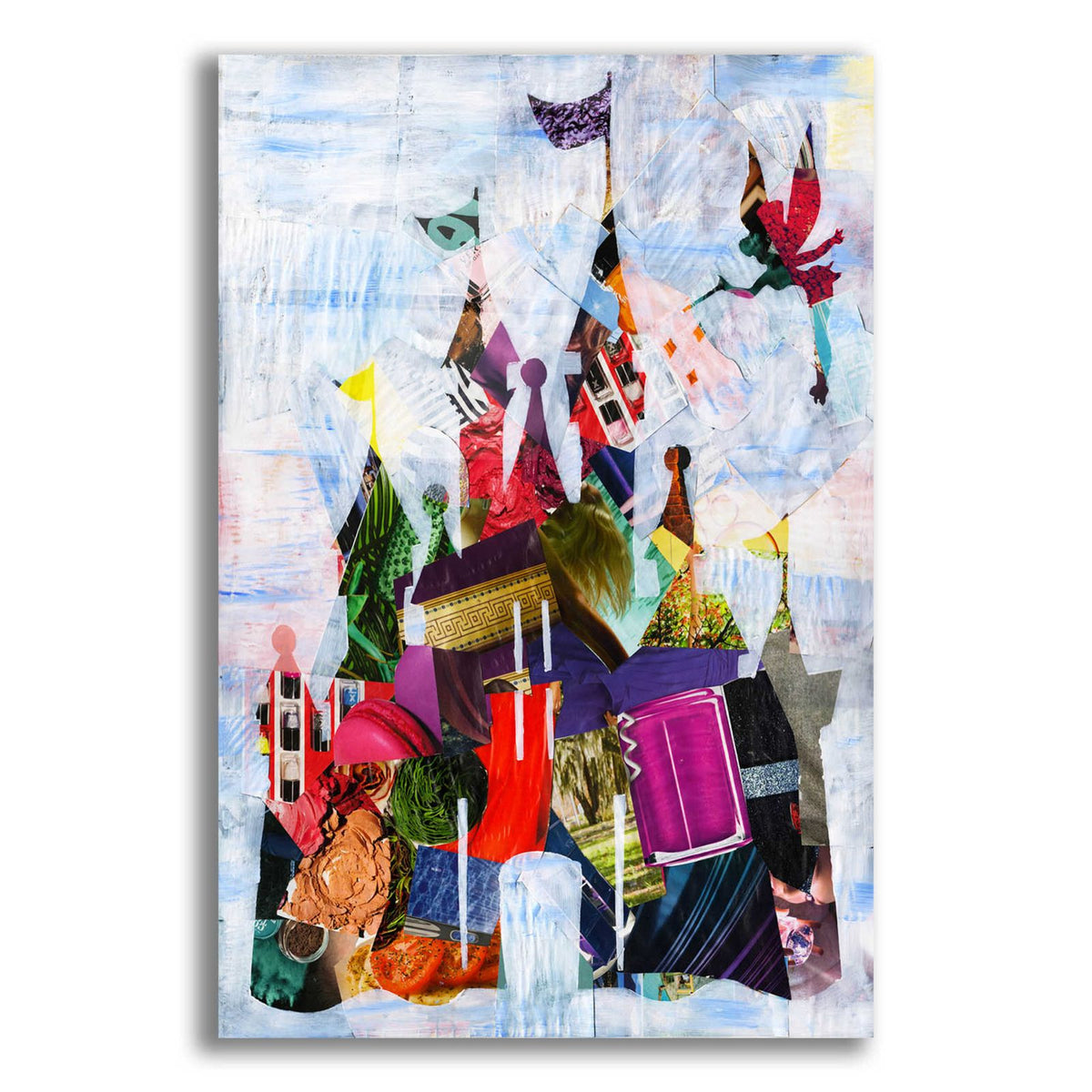 Castle by Artpoptart acrylic glass wall art