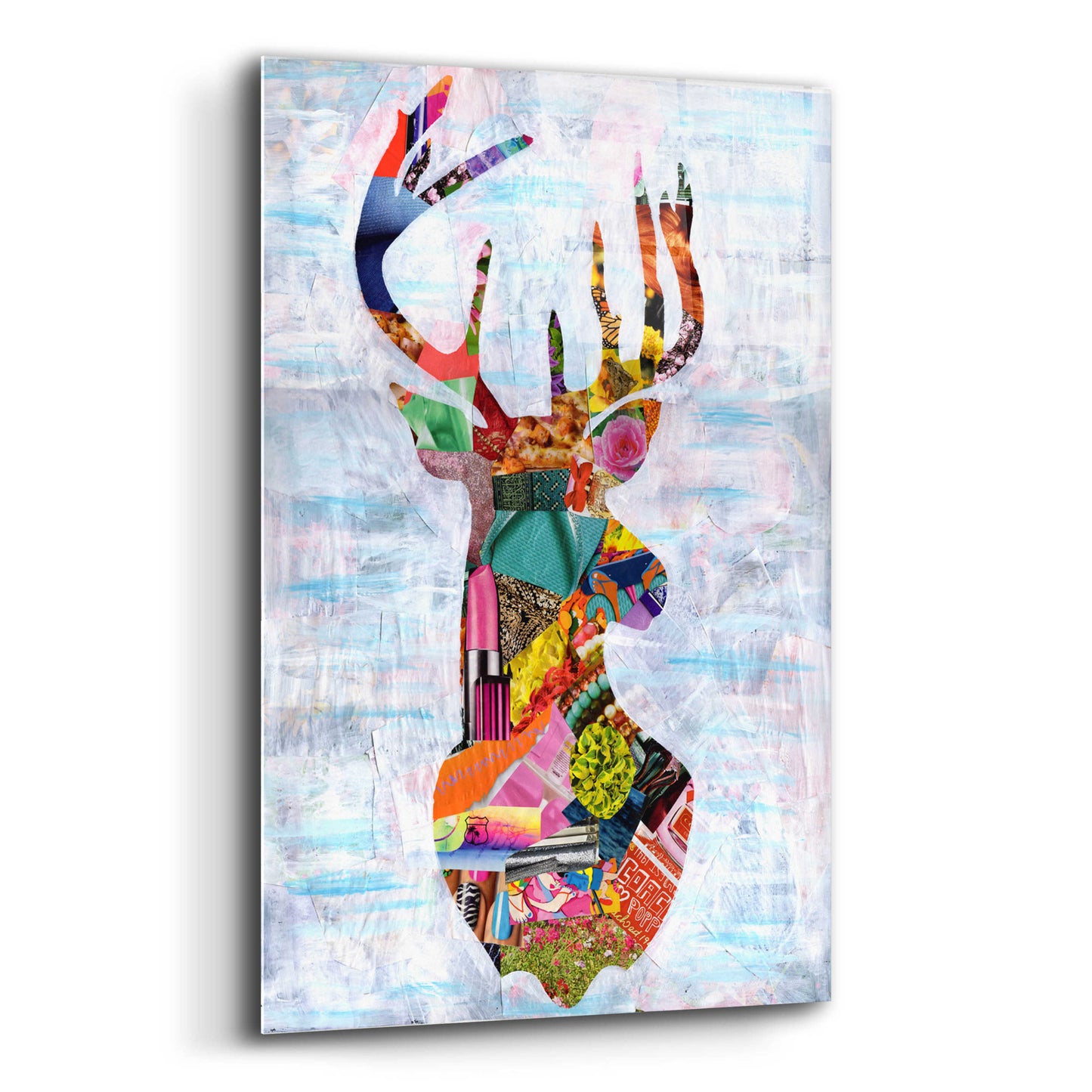 Epic Art 'Deer' by Artpoptart, Acrylic Glass Wall Art,12x16