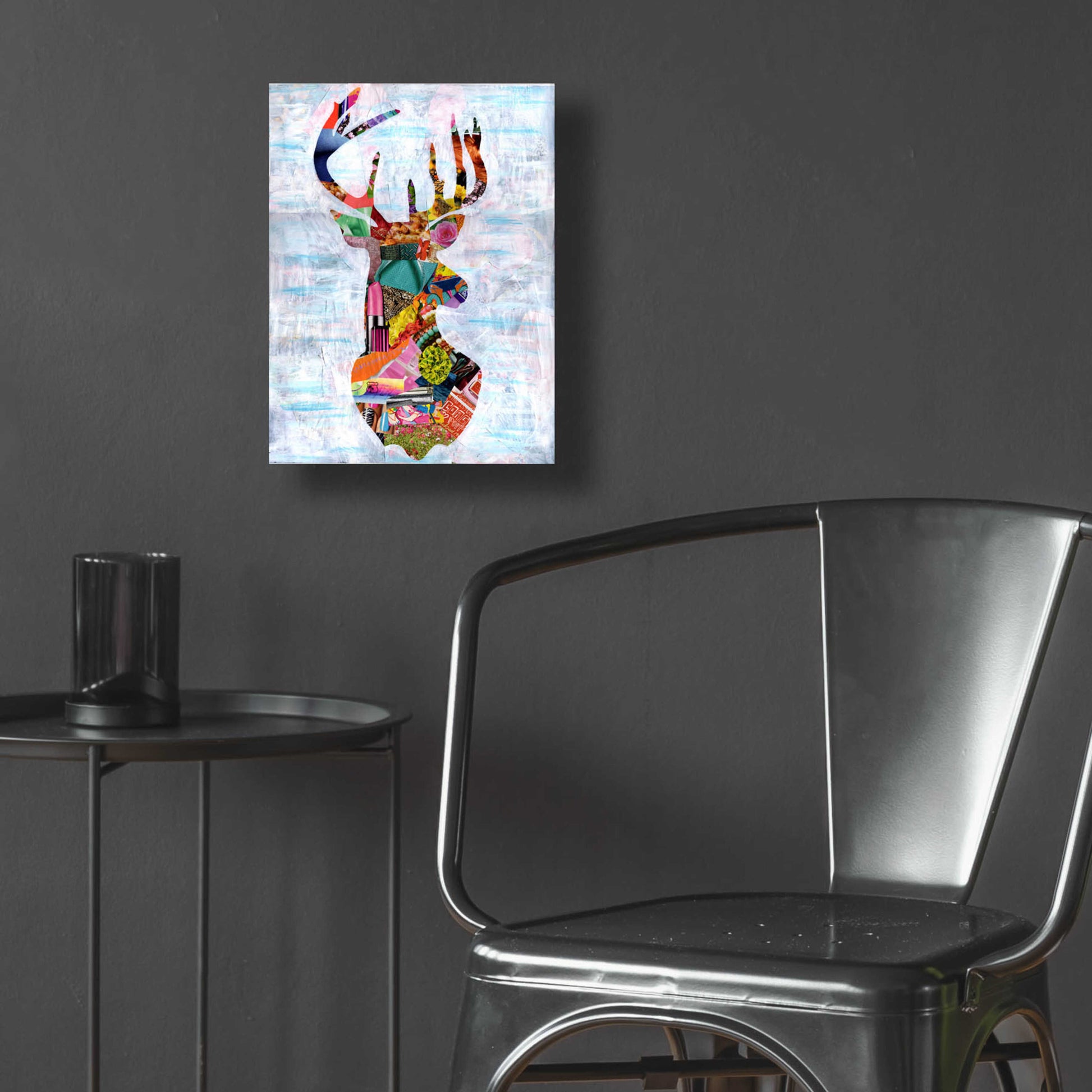 Epic Art 'Deer' by Artpoptart, Acrylic Glass Wall Art,12x16