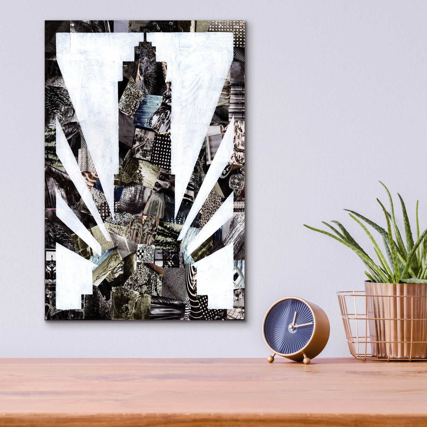 Epic Art 'Empire State' by Artpoptart, Acrylic Glass Wall Art,12x16