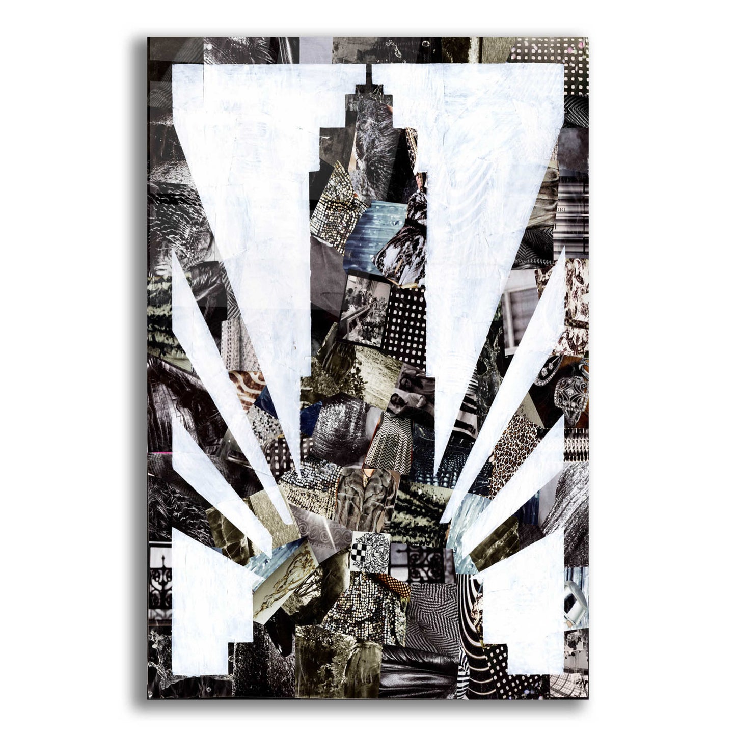 Epic Art 'Empire State' by Artpoptart, Acrylic Glass Wall Art,12x16