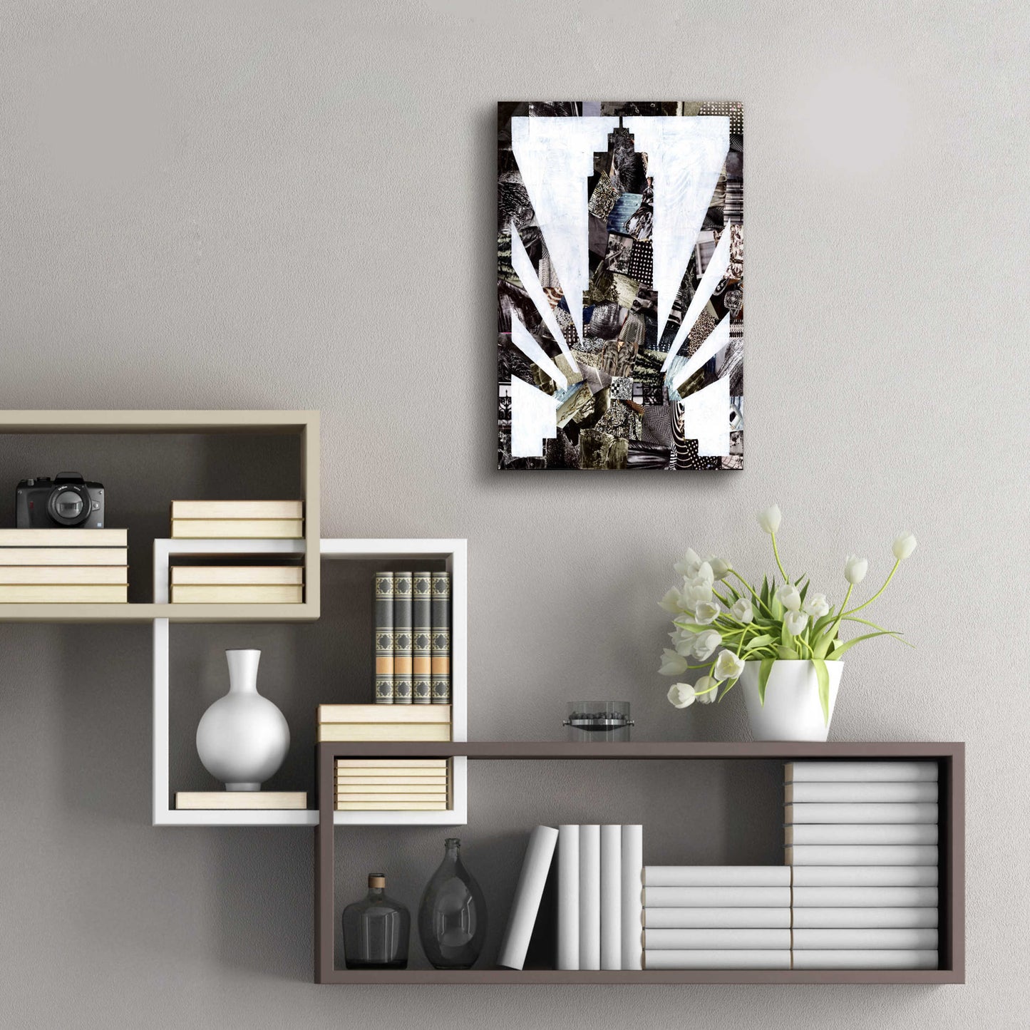 Epic Art 'Empire State' by Artpoptart, Acrylic Glass Wall Art,16x24