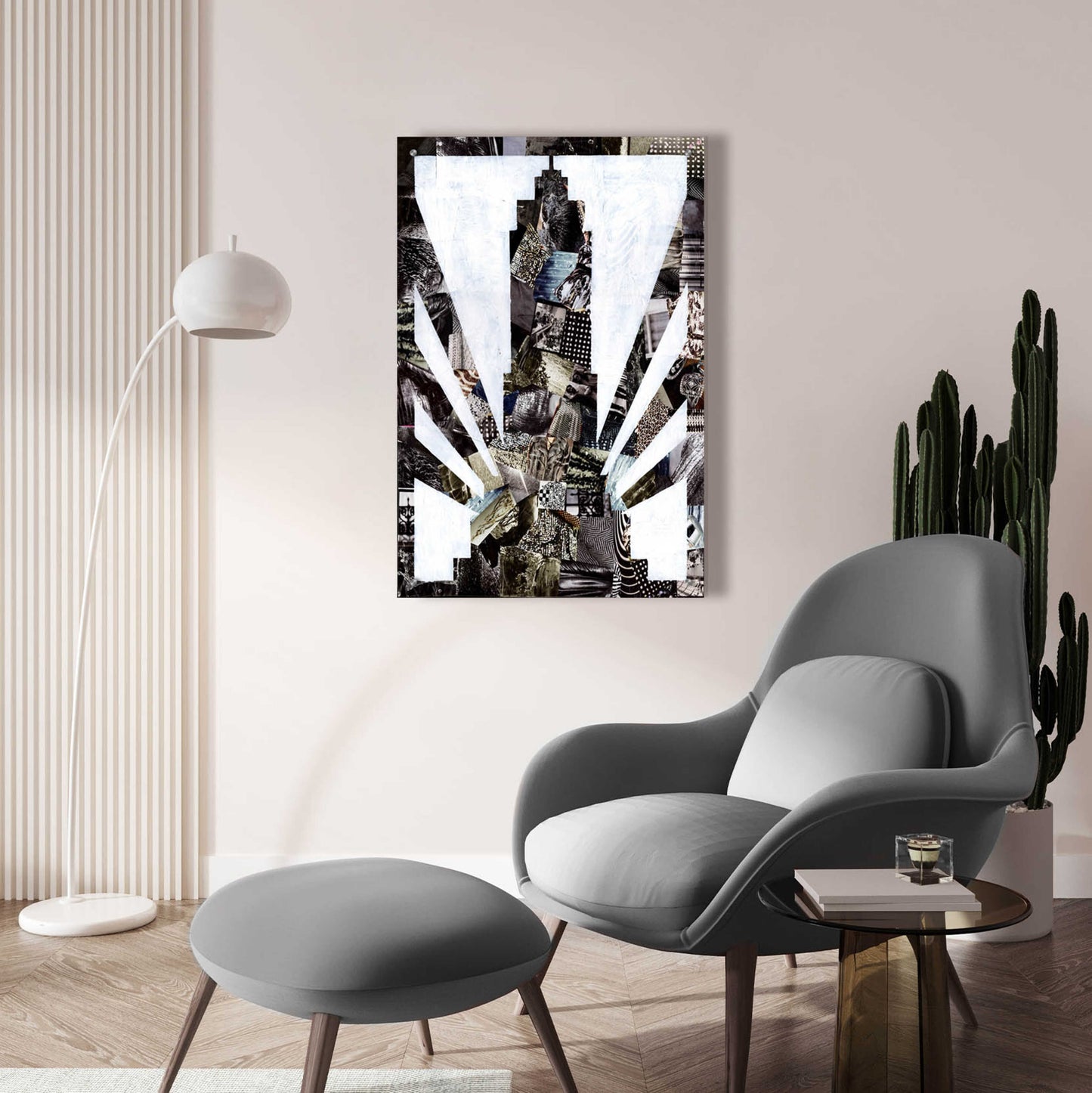 Epic Art 'Empire State' by Artpoptart, Acrylic Glass Wall Art,24x36