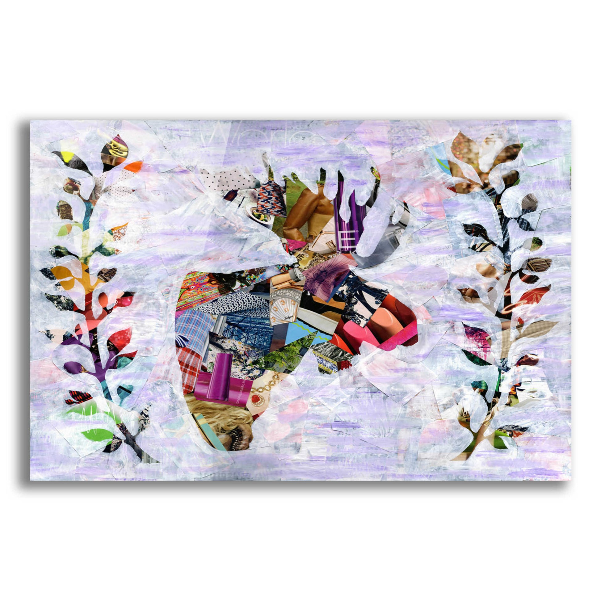 Epic Art 'Moose' by Artpoptart, Acrylic Glass Wall Art,16x12