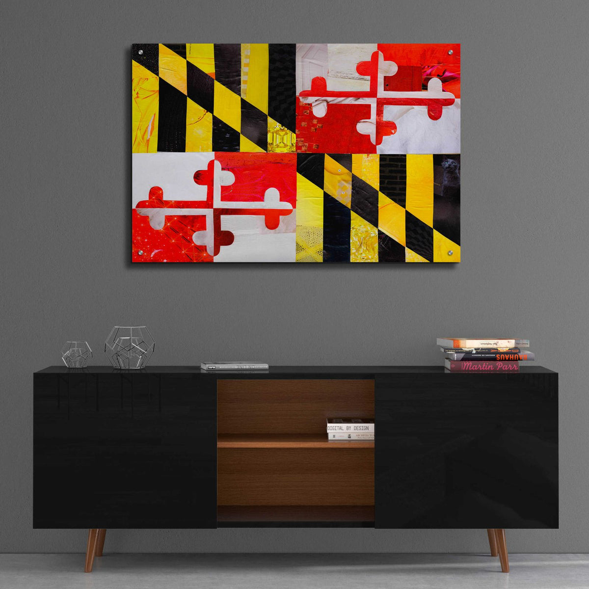 Maryland by Artpoptart - 36x24 acrylic wall art in a room