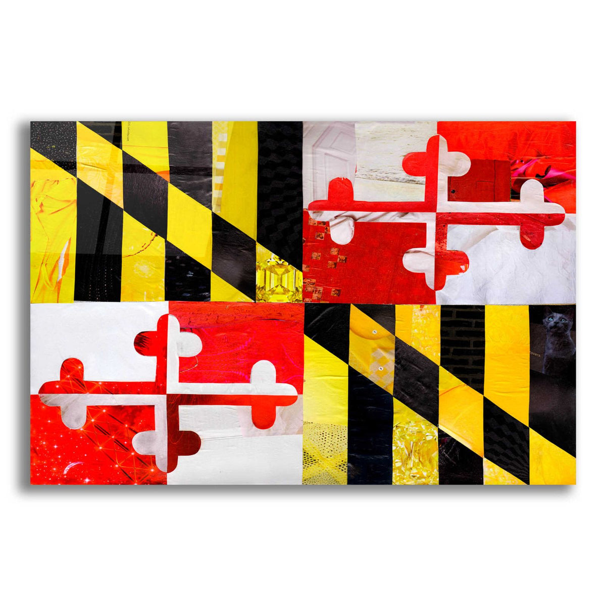 Maryland by Artpoptart acrylic glass wall art