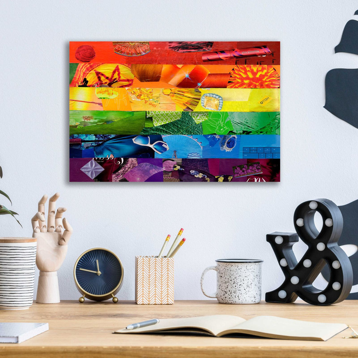 Gay by Artpoptart - 16x12 acrylic wall art in a room