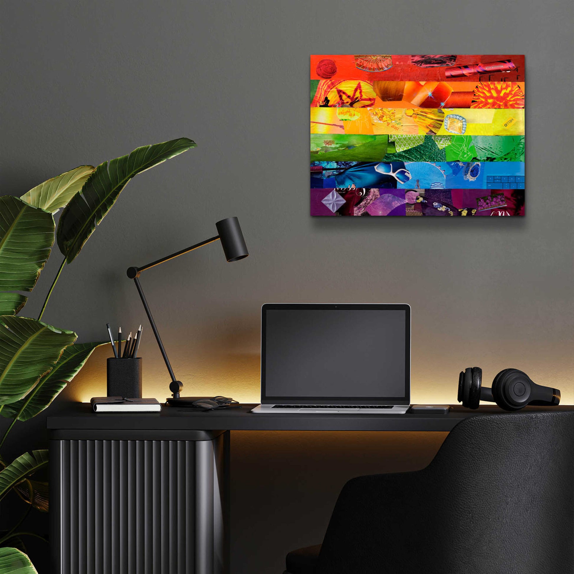 Epic Art 'Gay' by Artpoptart, Acrylic Glass Wall Art,16x12