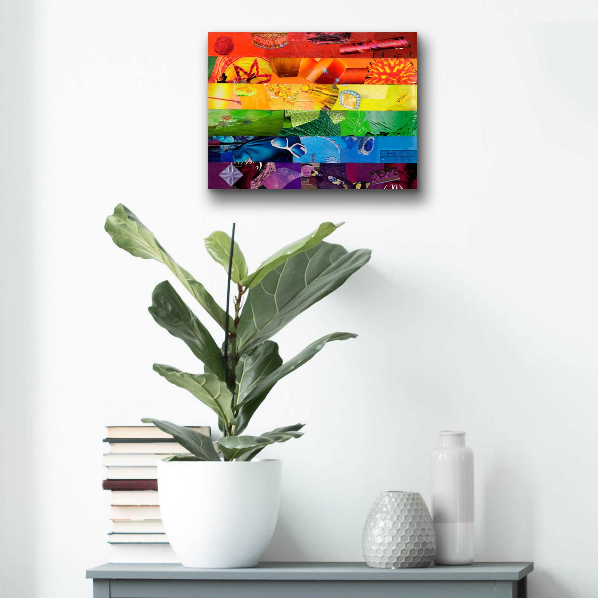 Epic Art 'Gay' by Artpoptart, Acrylic Glass Wall Art,16x12