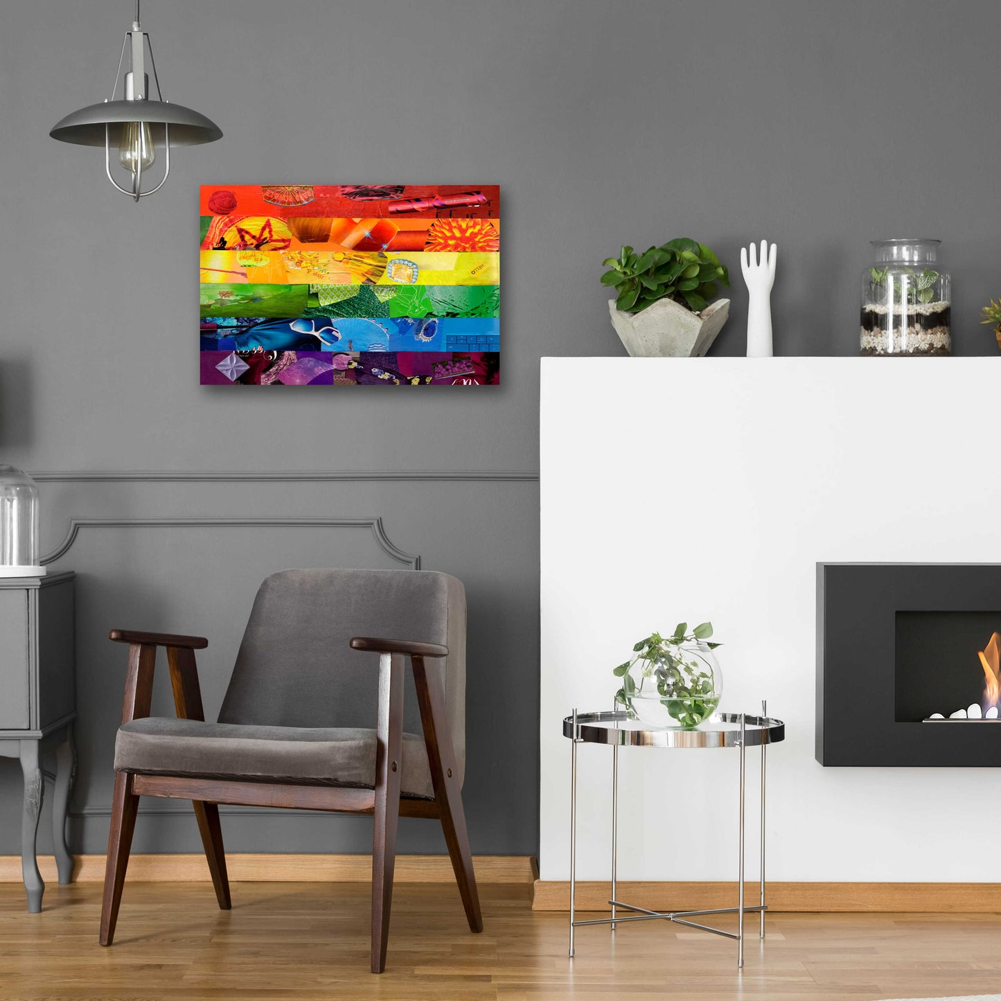 Epic Art 'Gay' by Artpoptart, Acrylic Glass Wall Art,24x16