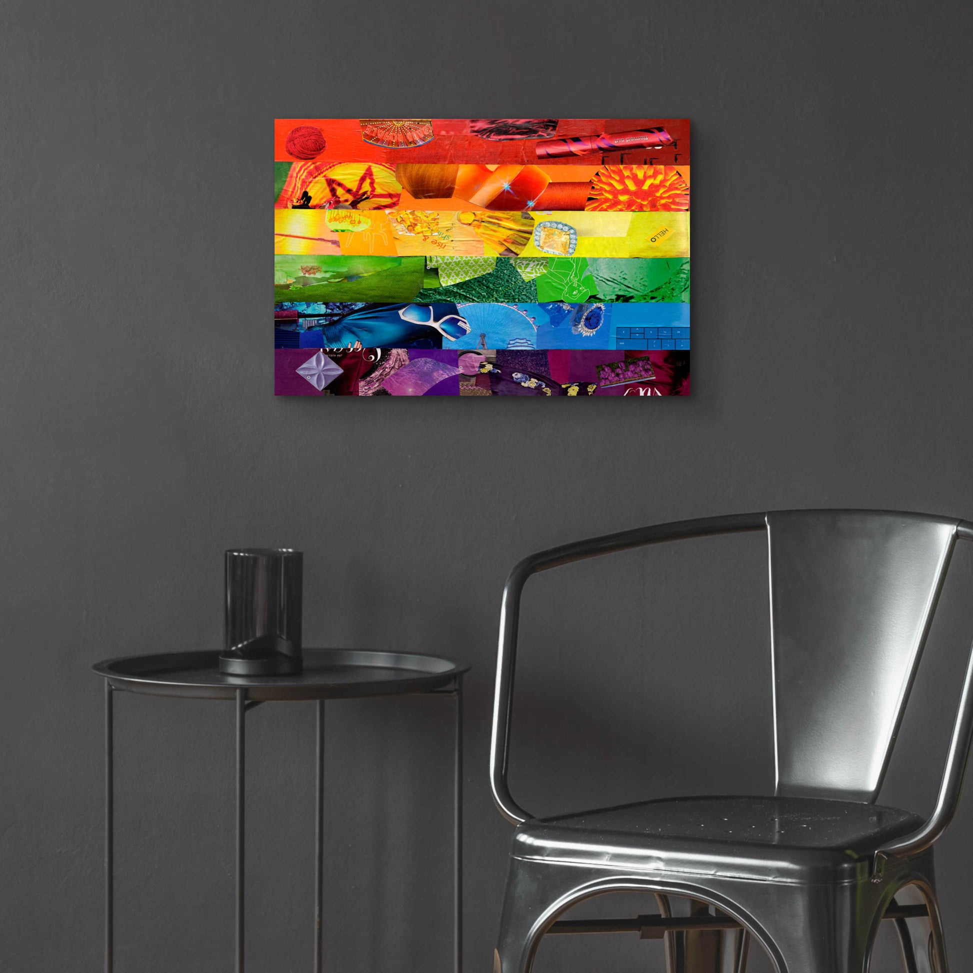 Epic Art 'Gay' by Artpoptart, Acrylic Glass Wall Art,24x16