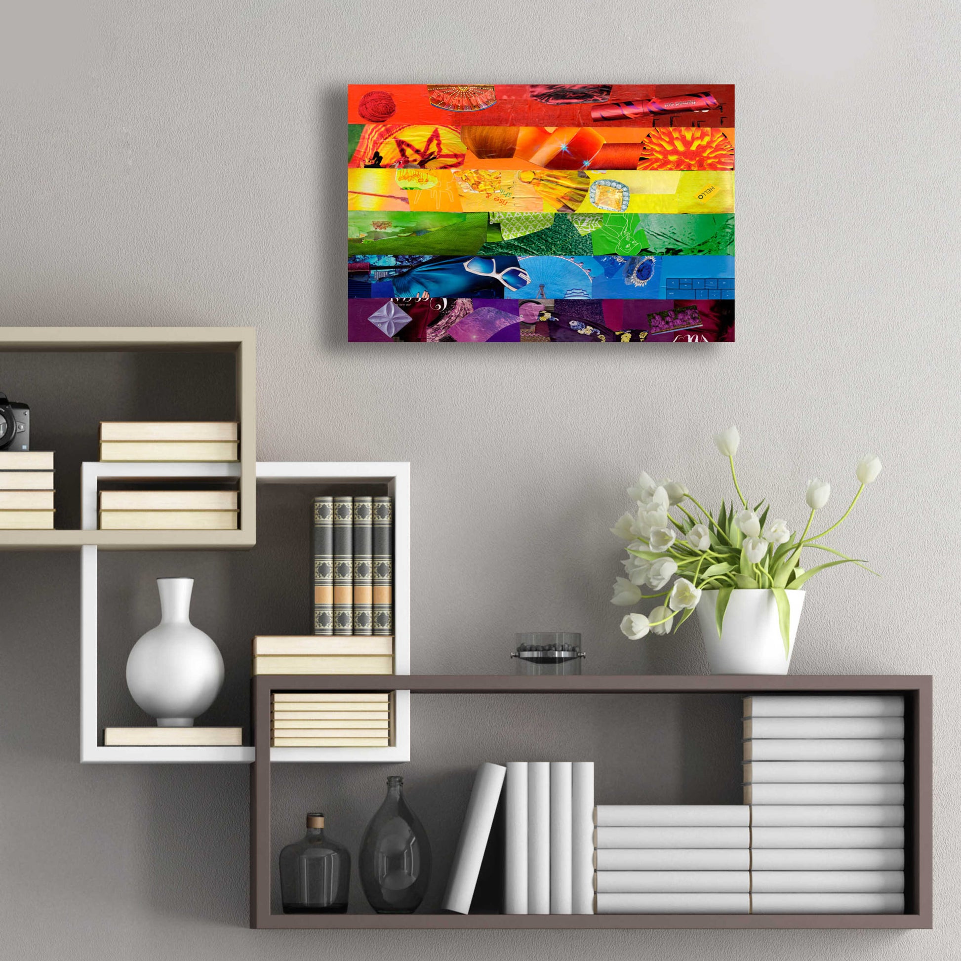 Epic Art 'Gay' by Artpoptart, Acrylic Glass Wall Art,24x16