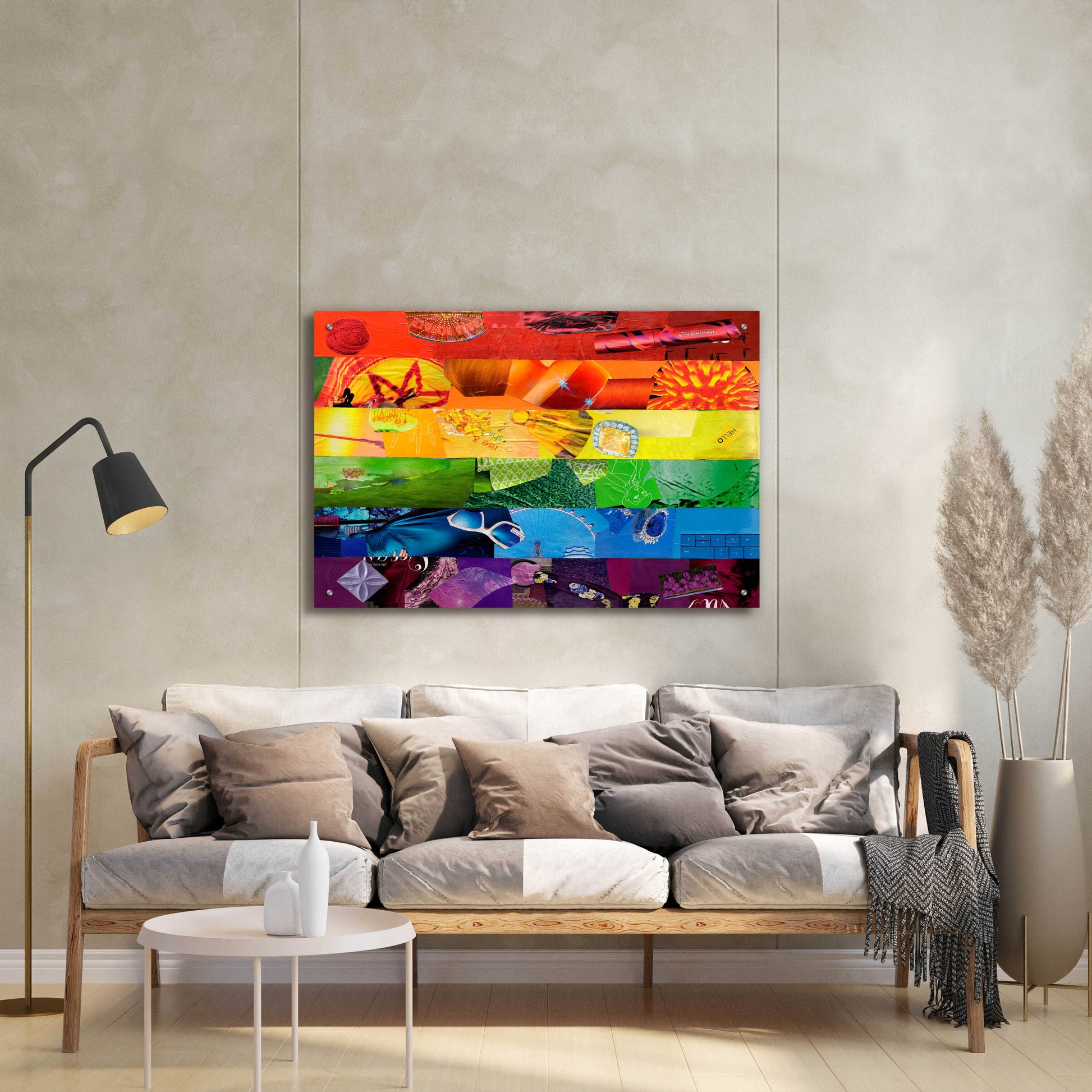 Epic Art 'Gay' by Artpoptart, Acrylic Glass Wall Art,36x24