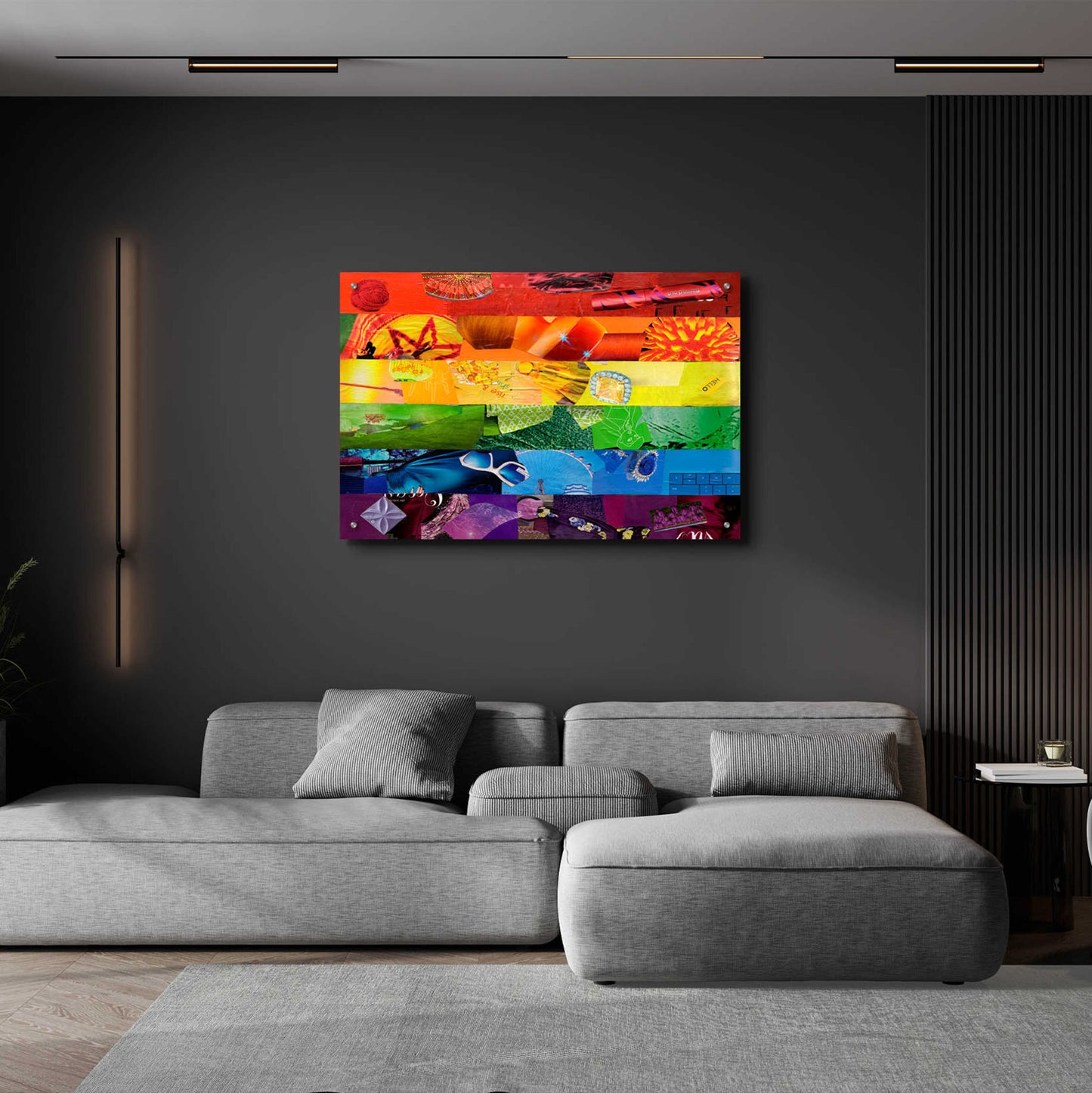 Epic Art 'Gay' by Artpoptart, Acrylic Glass Wall Art,36x24