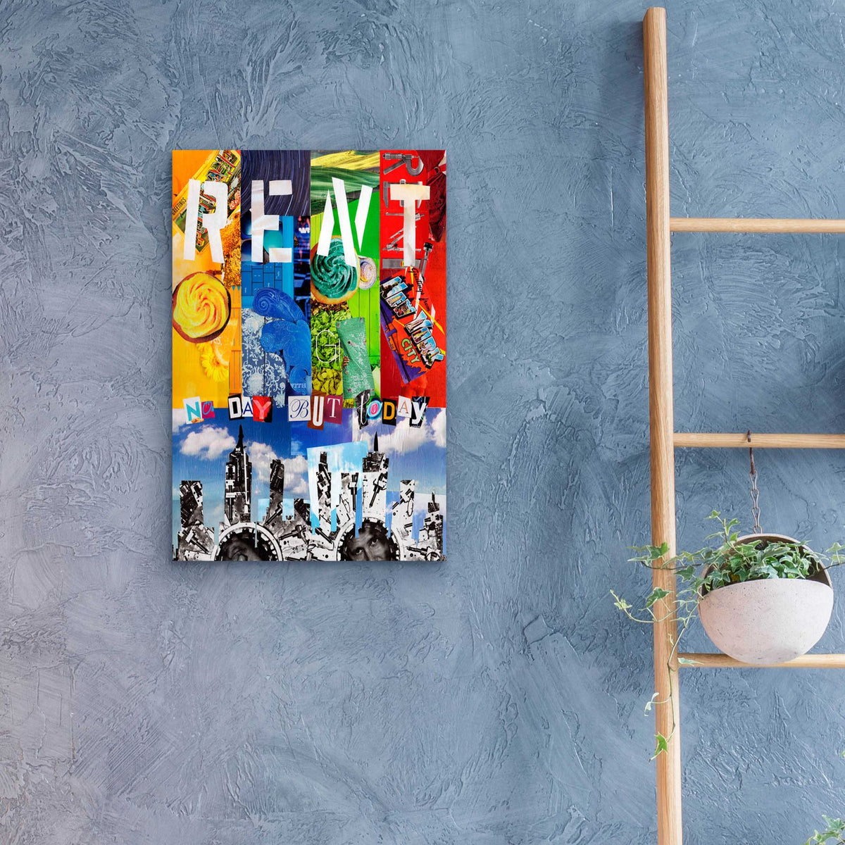 Rent by Artpoptart - 16x24 acrylic wall art in a room