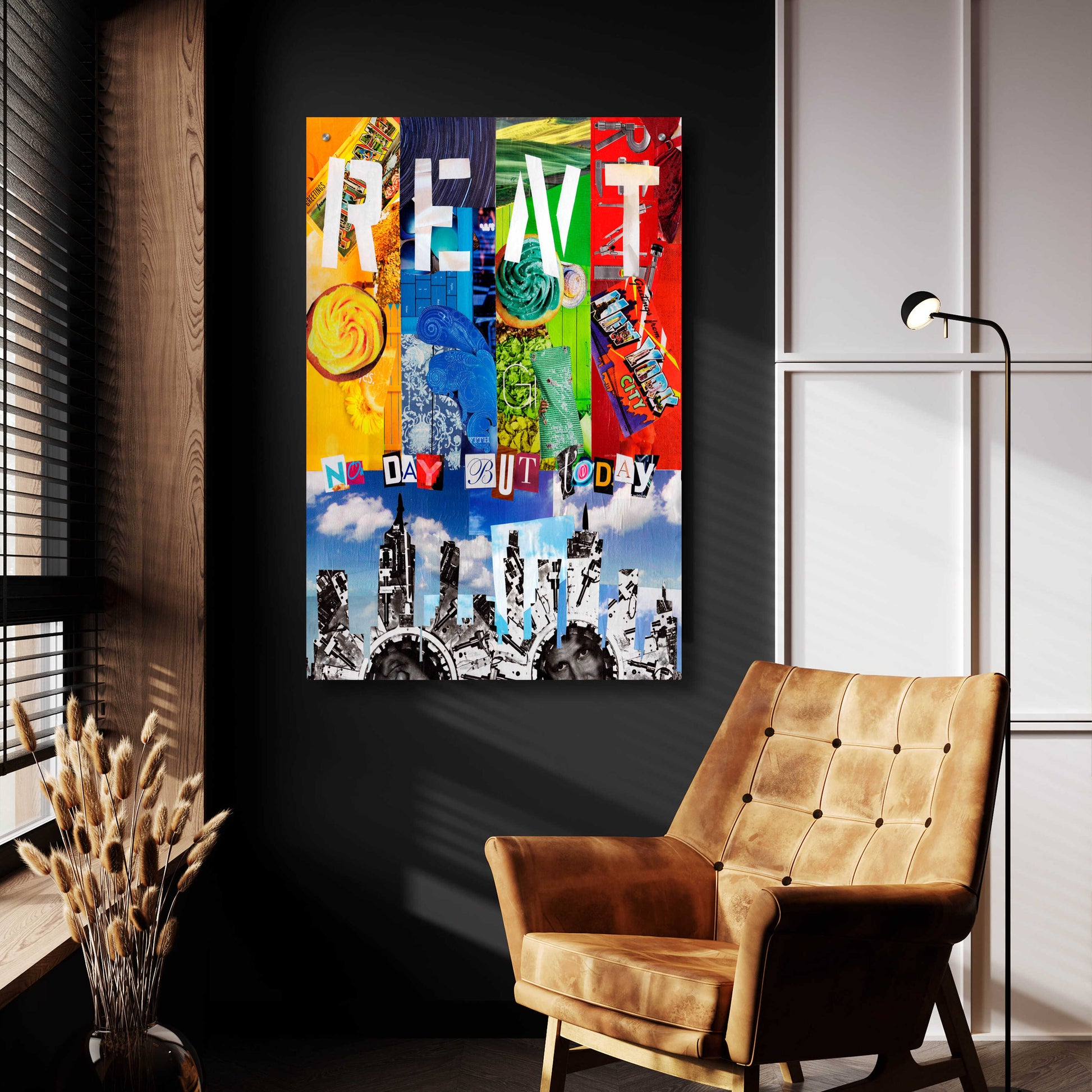 Epic Art 'Rent' by Artpoptart, Acrylic Glass Wall Art,24x36