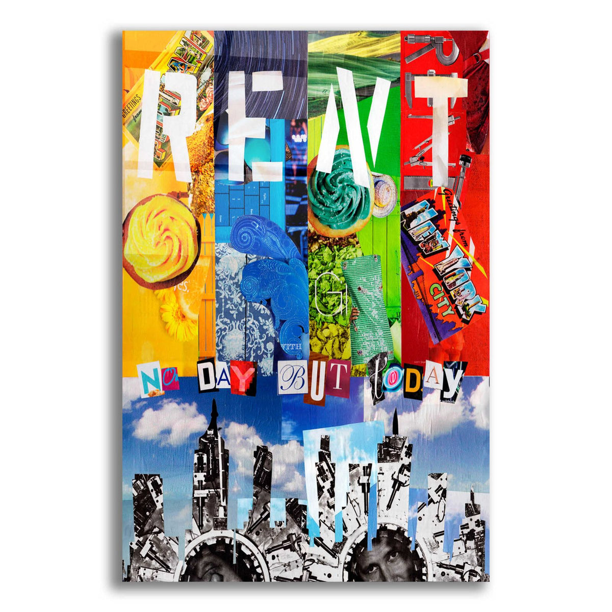 Rent by Artpoptart acrylic glass wall art