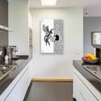 Escher Bee by Avery Multer - 24x36 acrylic wall art in a room