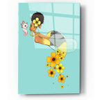 Queen Bee by Avery Multer acrylic glass wall art