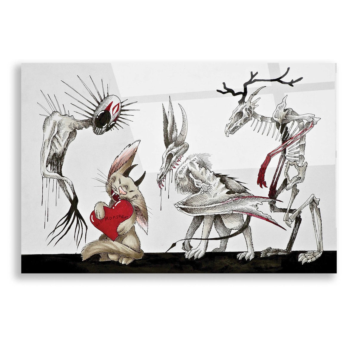 L'il Monster by Avery Multer acrylic glass wall art
