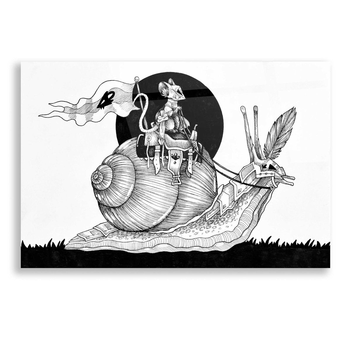 Valiant Steed by Avery Multer acrylic glass wall art